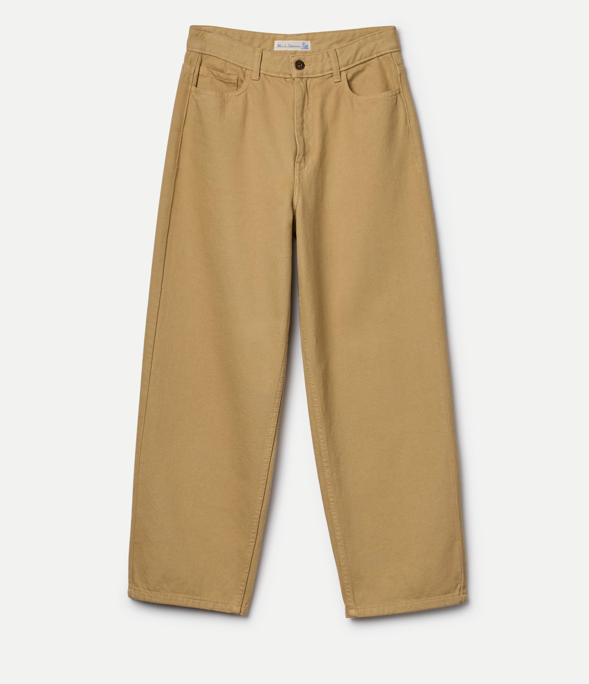 1930s Cotton Twill Ankle Length 5-Pocket-Pants - Image 2
