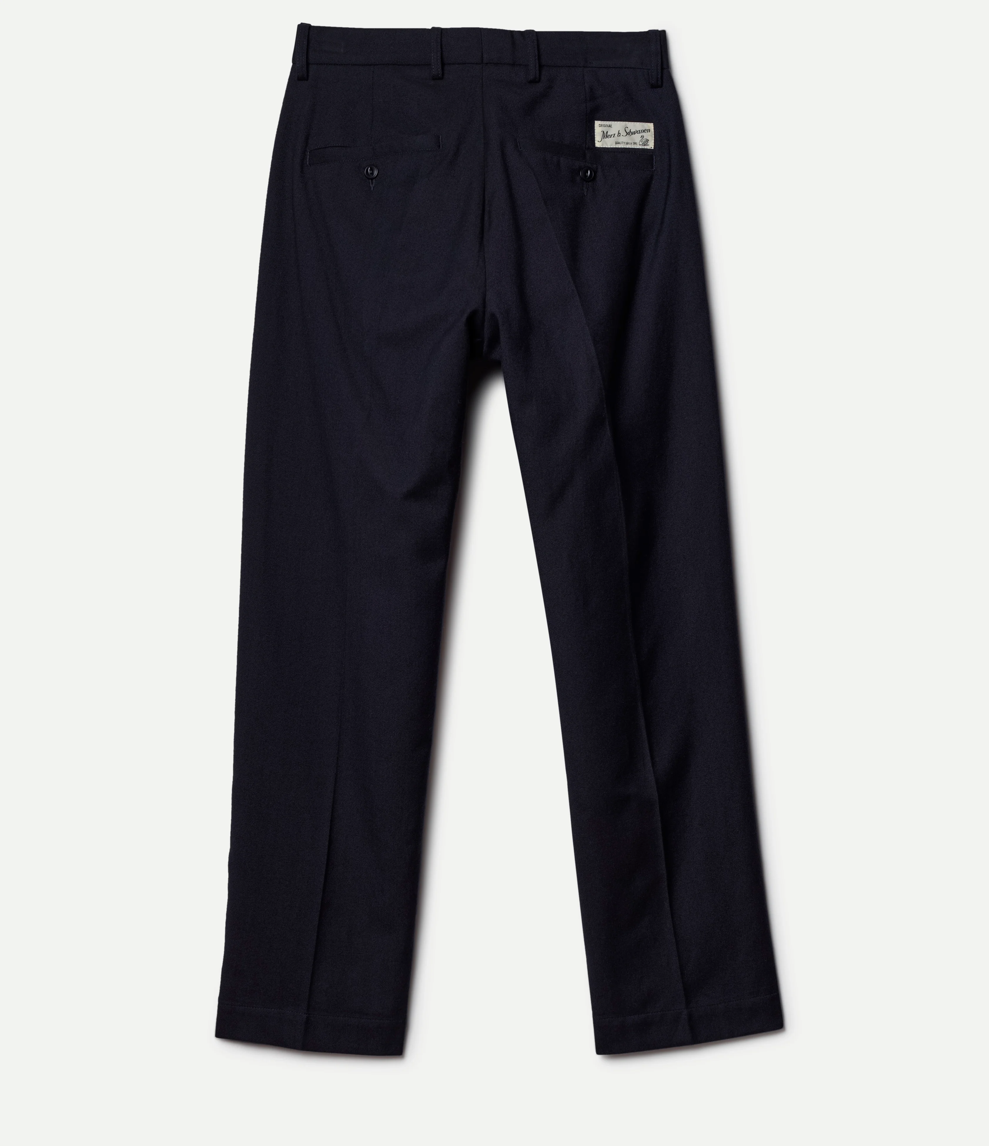 1955s Refined Wool-Cotton Women's Chino Pants - Image 2
