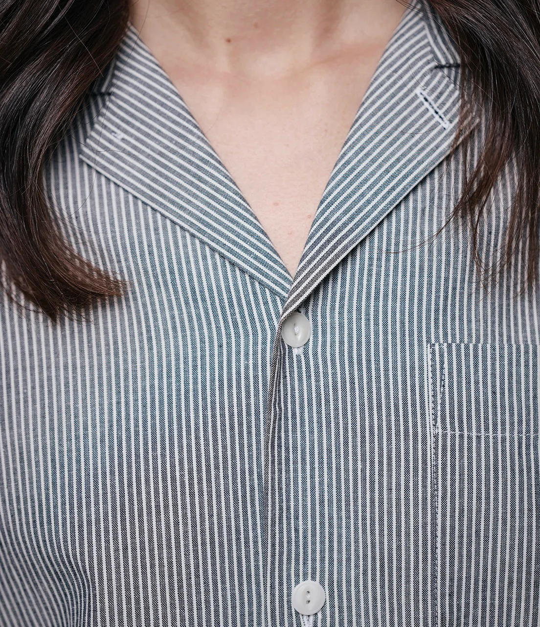 Authentic Cotton Pajama Jacket - Image 3
