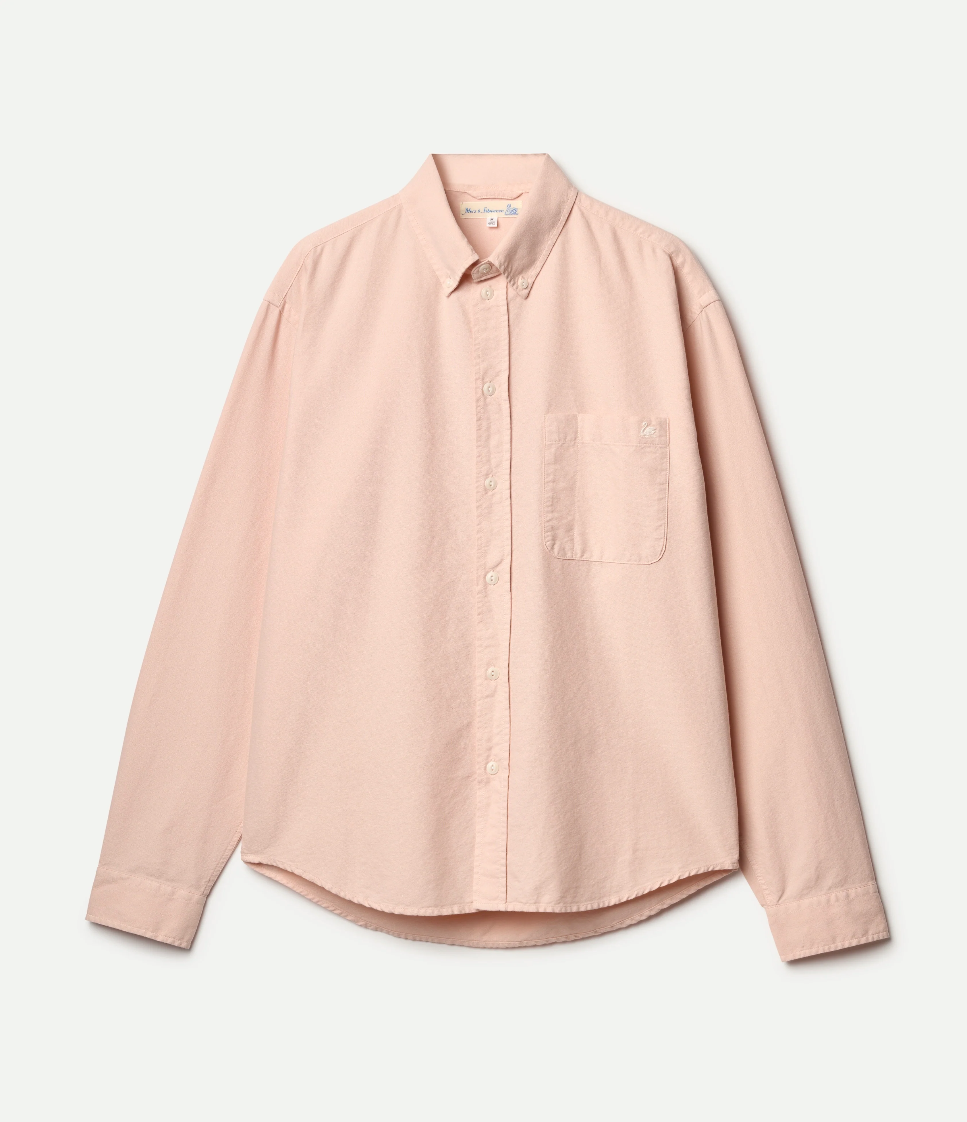 Button-Down Cotton Oxford Long Sleeve Shirt