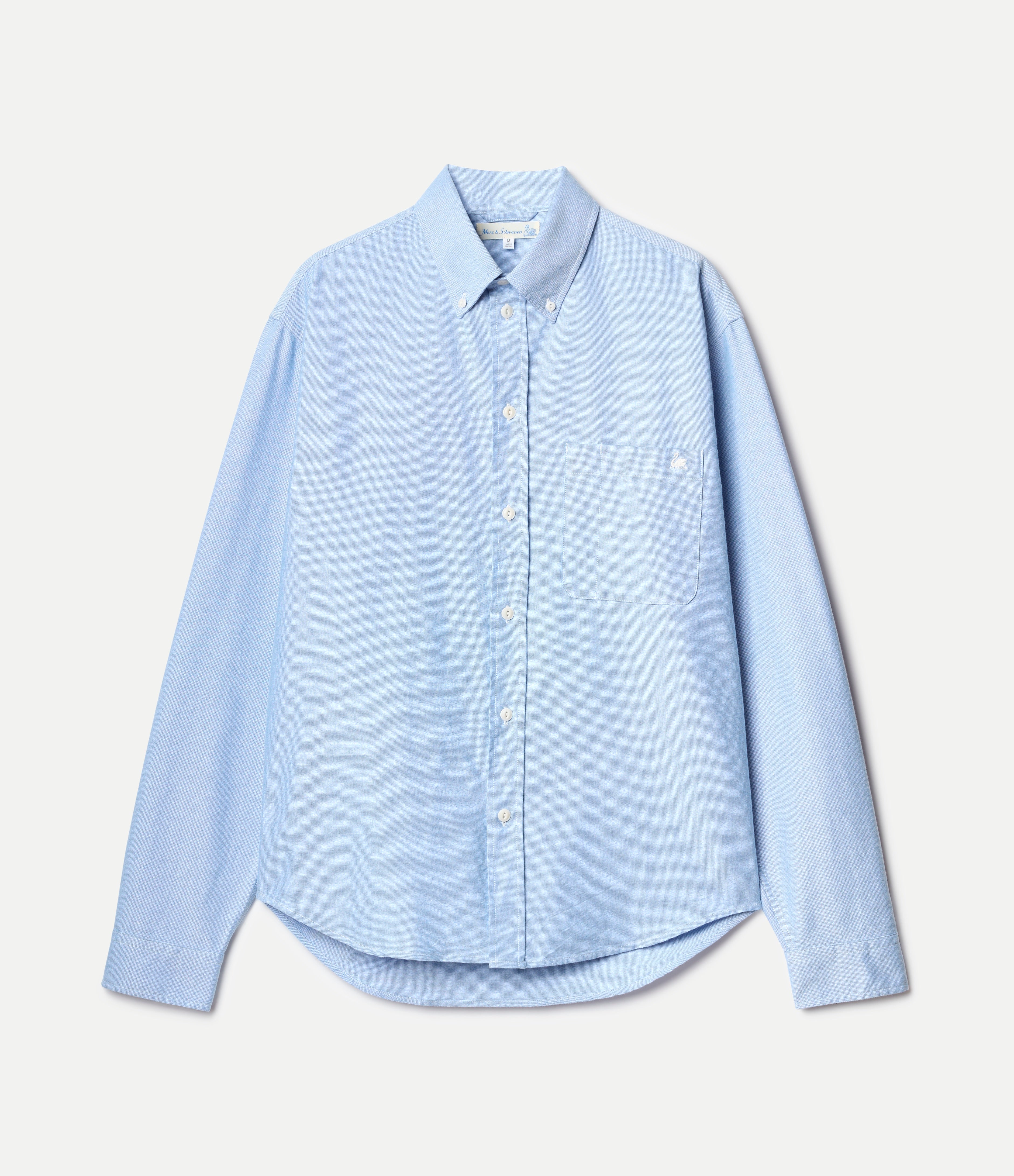 Button-Down Cotton Oxford Long Sleeve Shirt - Image 2