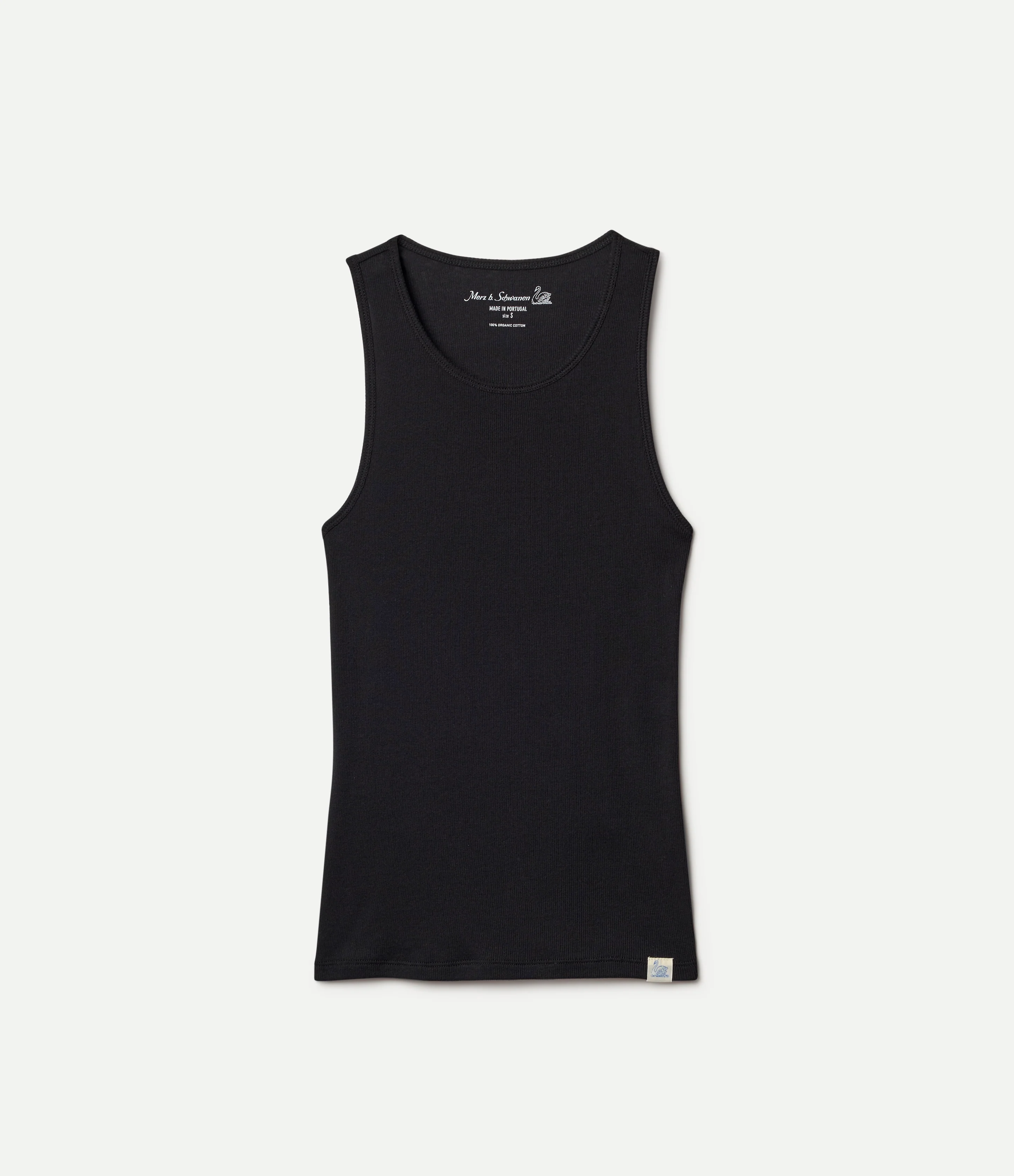 Fine Ribbed Cotton Women's Singlet - Image 2
