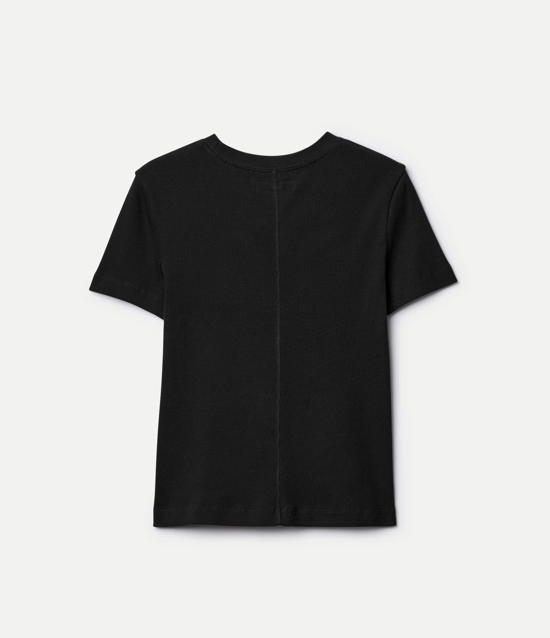 Iconic Ribbed Cotton Women's T-Shirt - Image 3