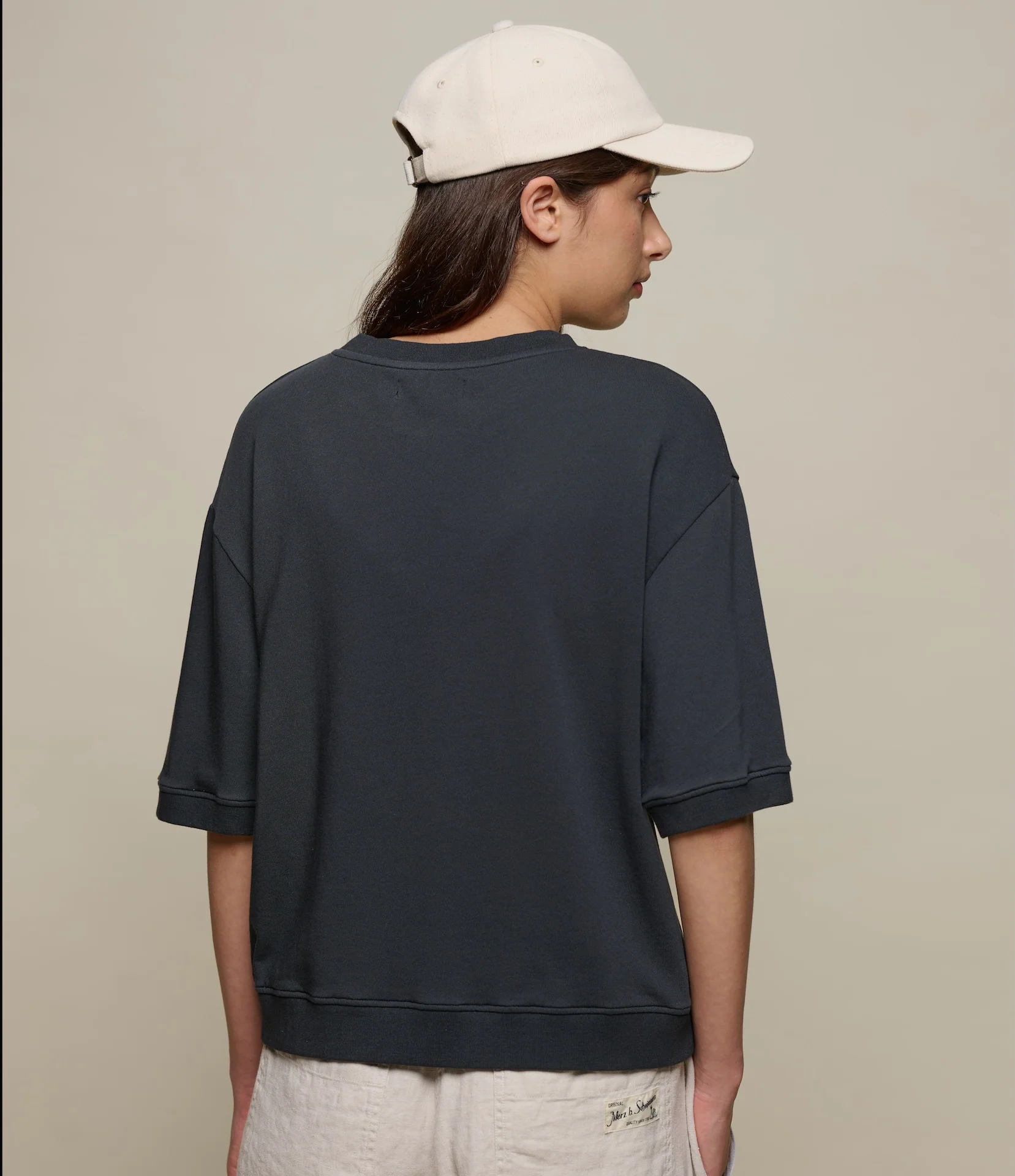 Lightweight American Fleece Women's Short Sleeve Sweatshirt - Image 3
