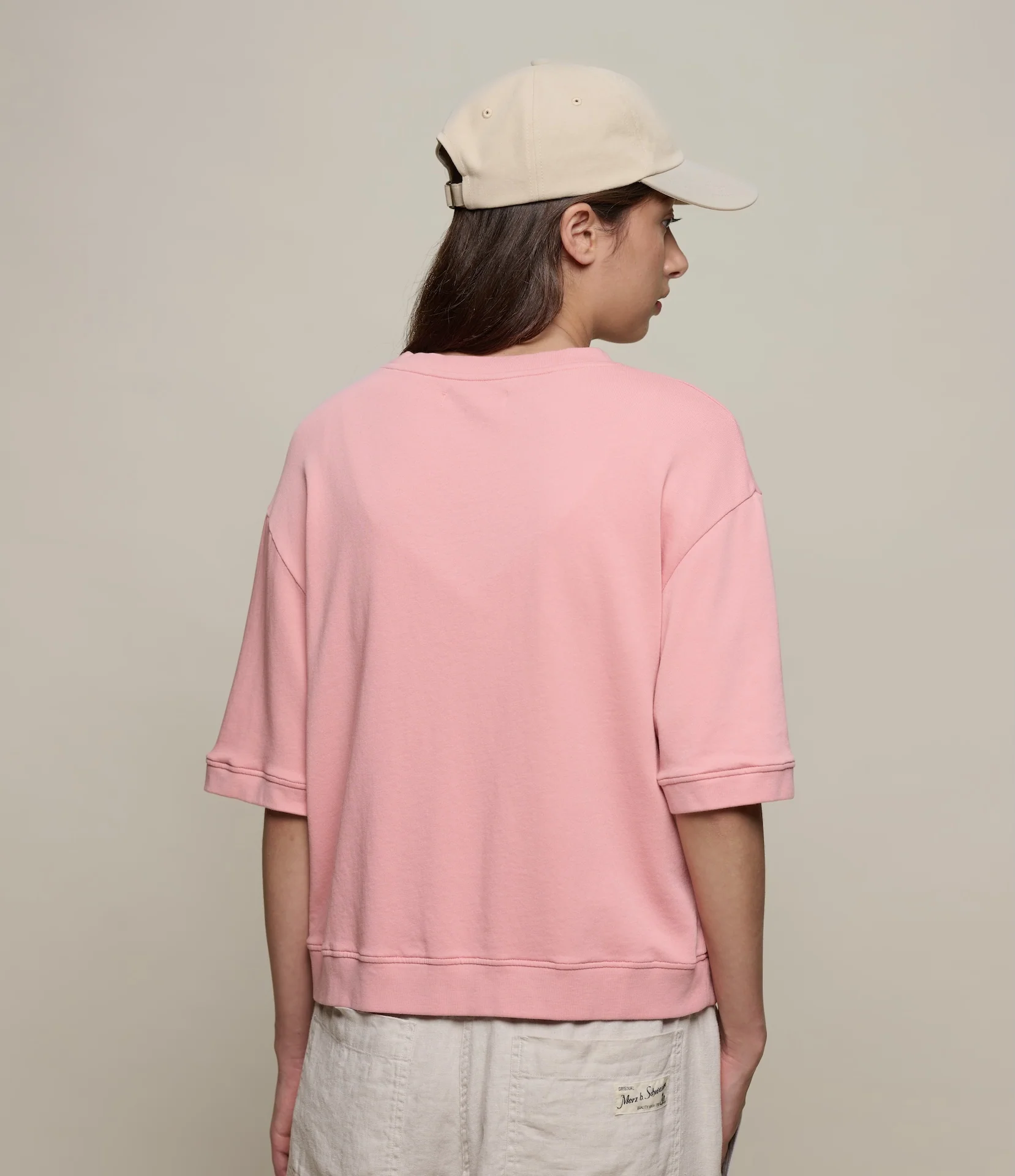 Lightweight American Fleece Women's Short Sleeve Sweatshirt - Image 3