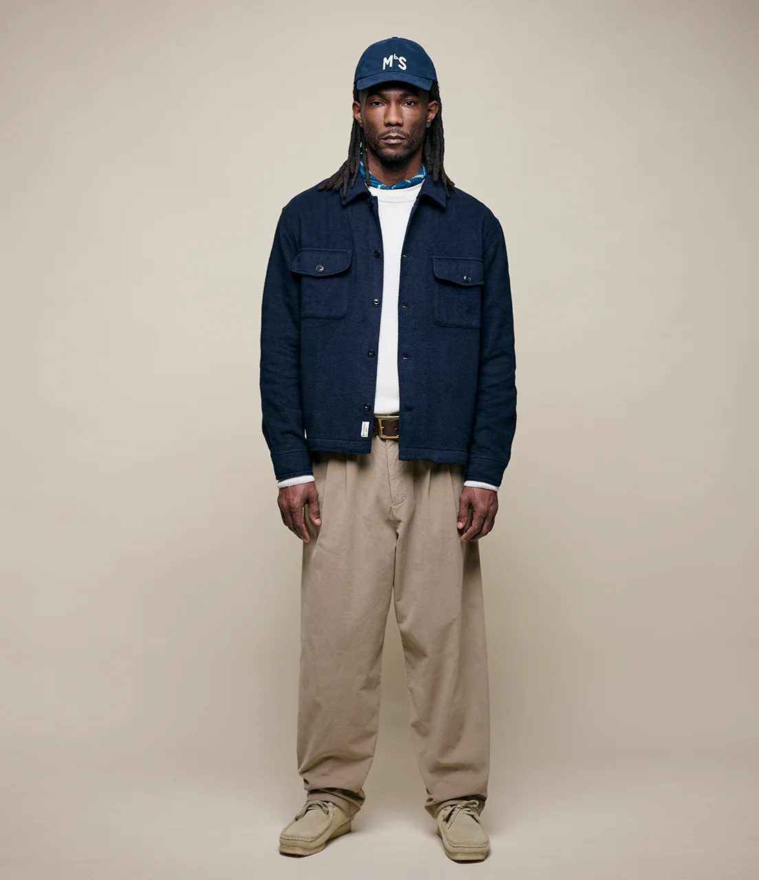Lightweight Cotton Corduroy Long Sleeve Shirt - Image 6