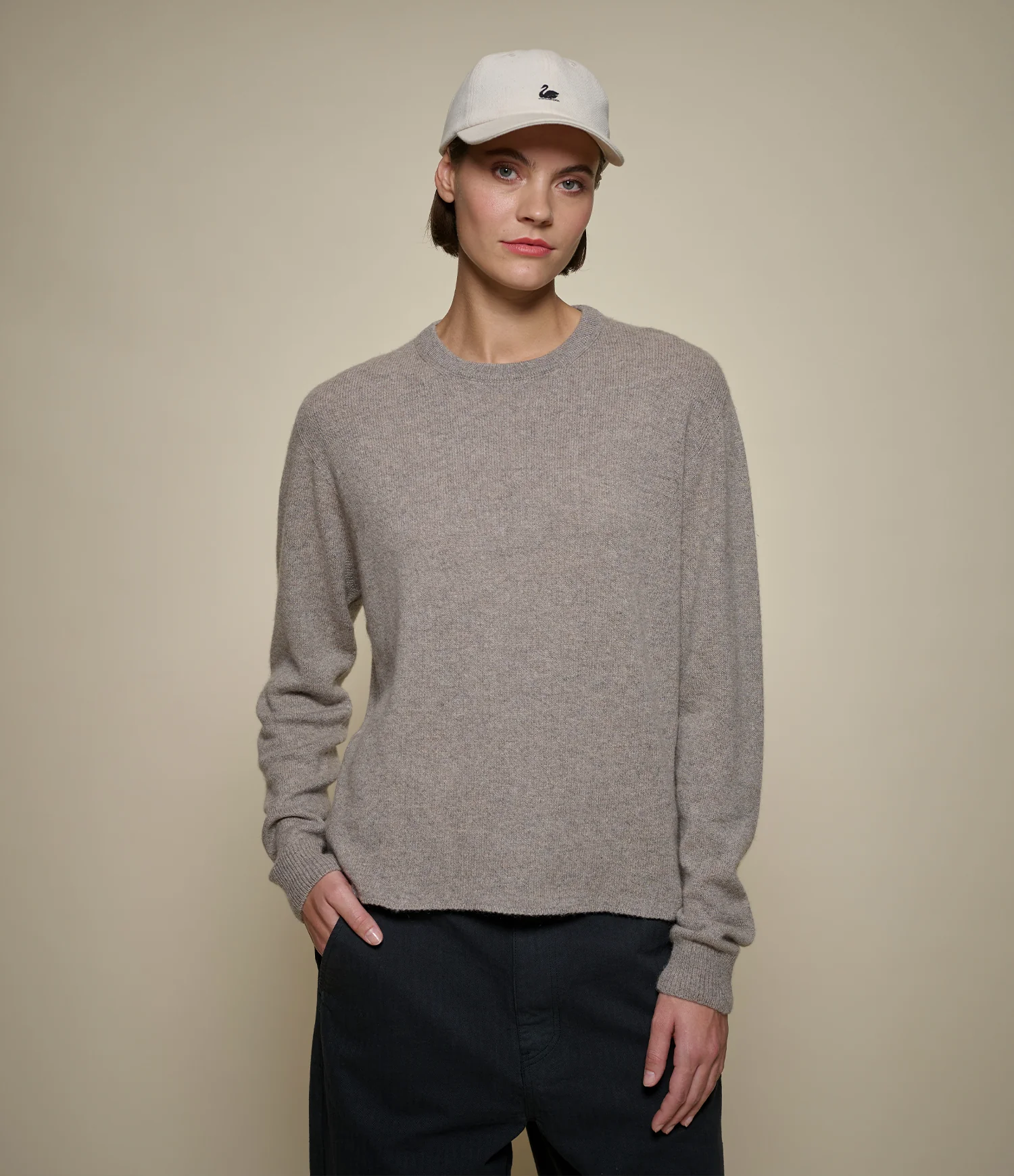 Lightweight Merino Wool-Cashmere-Silk Sweater - Image 2