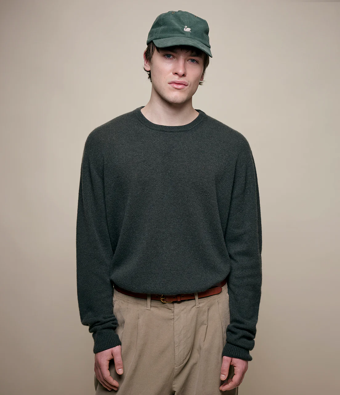 Lightweight Merino Wool-Cashmere-Silk Sweater