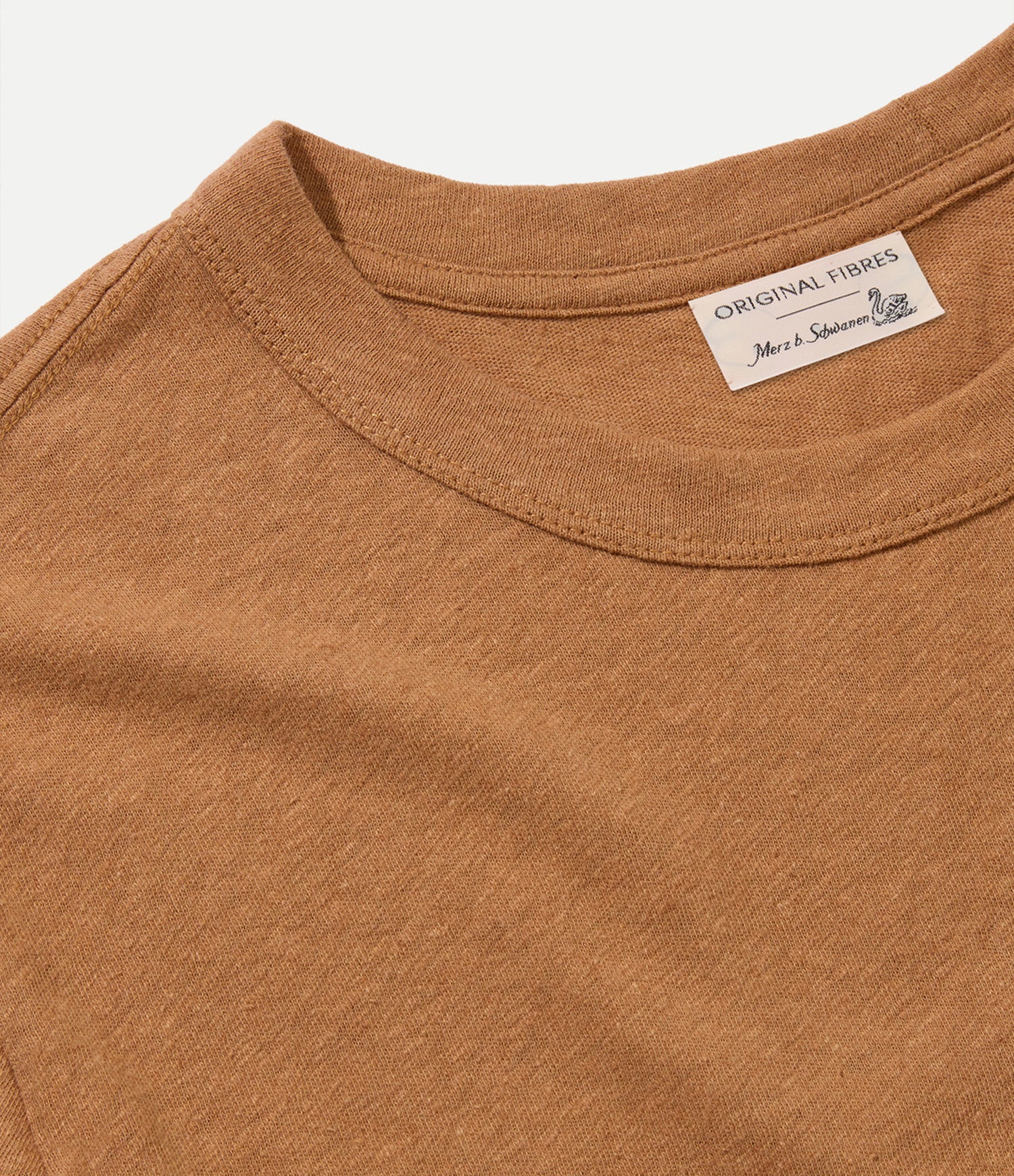 Original Fibres x Merz b. Schwanen Linen-Cotton T-shirt - Image 4