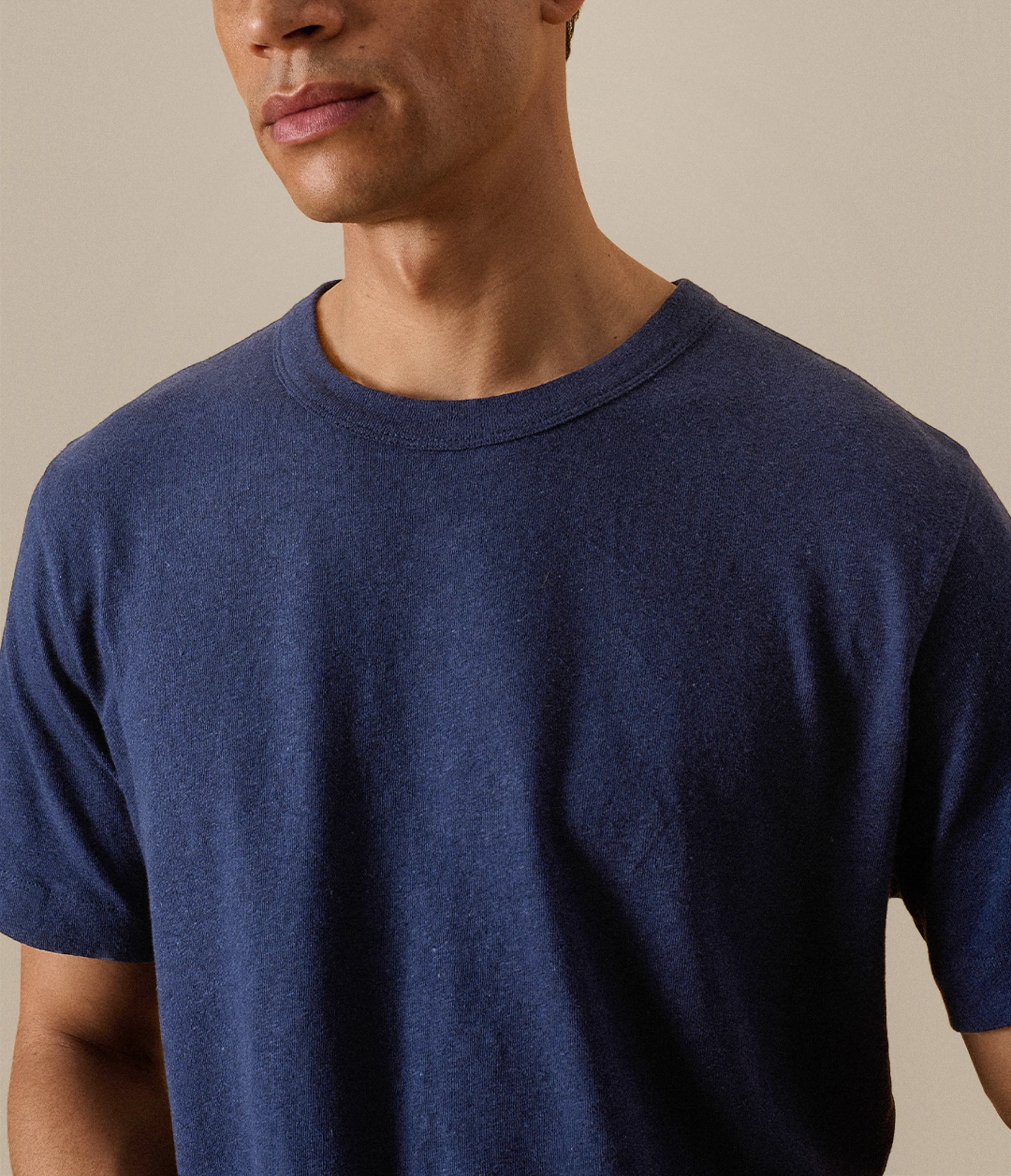Original Fibres x Merz b. Schwanen Linen-Cotton T-shirt - Image 3