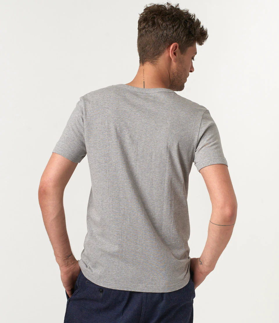 1950s Loopwheeled Classic Fit Lightweight T-Shirt - Image 3