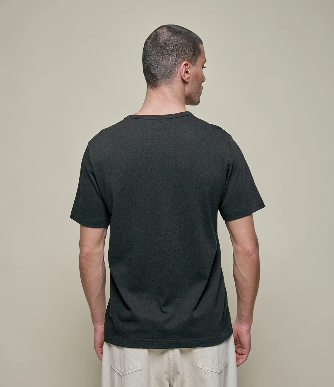 1950s Loopwheeled Classic Fit Lightweight T-Shirt - Image 3