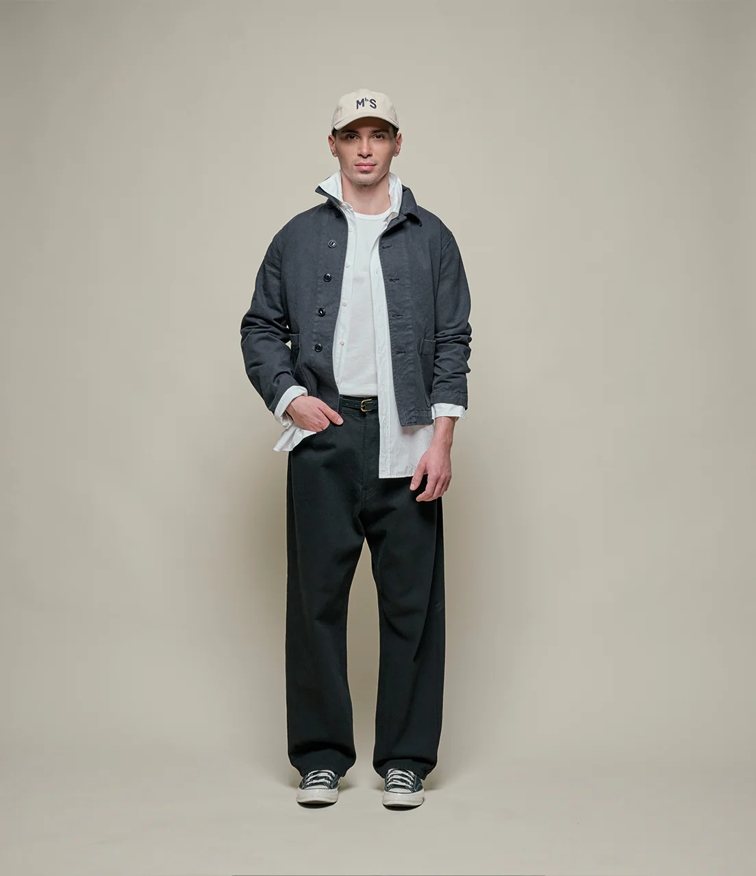 1950s Loopwheeled Classic Fit Lightweight T-Shirt - Image 4