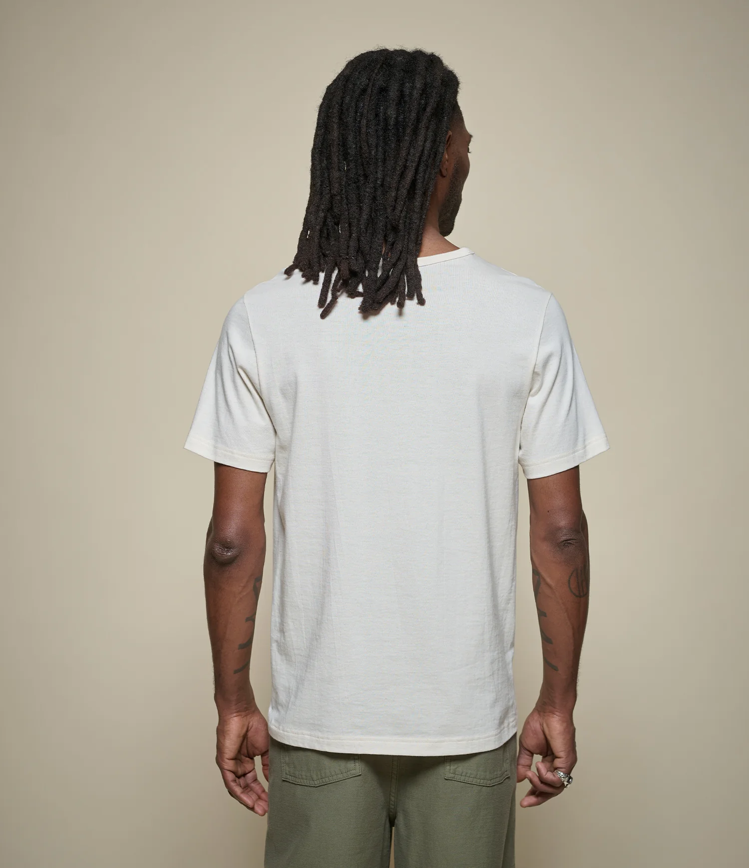 1950s Loopwheeled Classic Fit Lightweight T-Shirt - Image 3