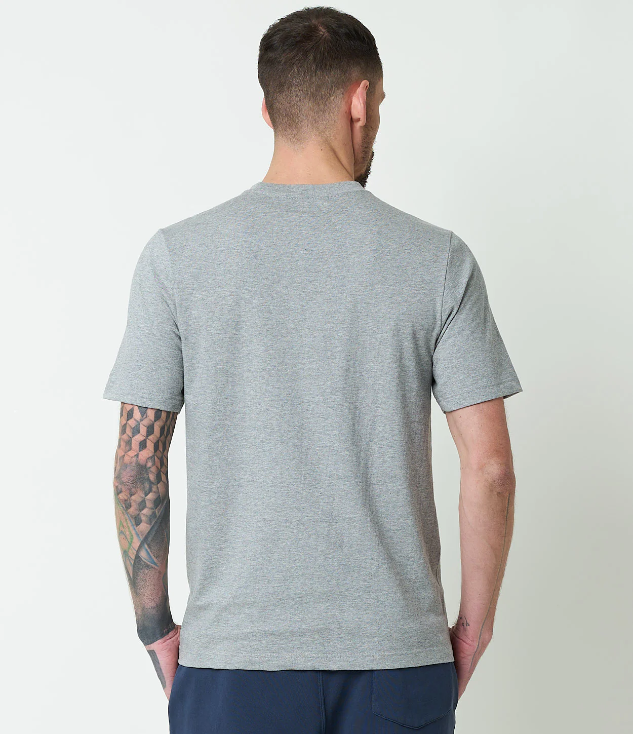 1940s Loopwheeled Relaxed Fit Lightweight T-Shirt - Image 4