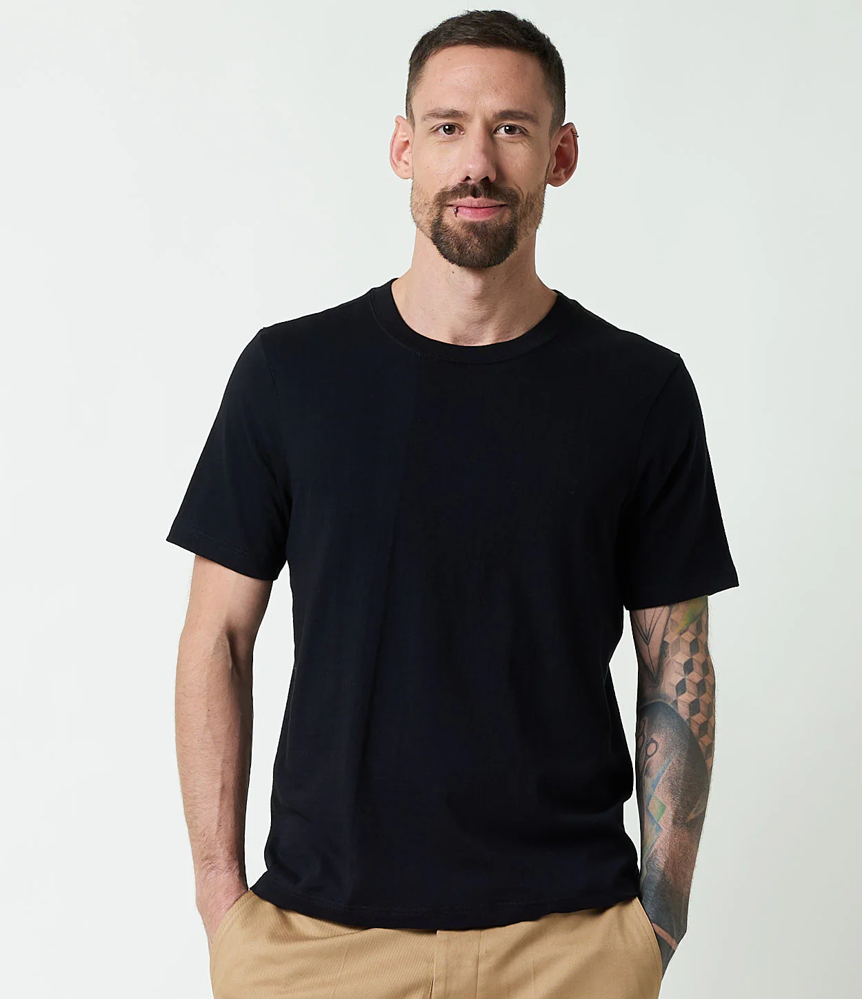 1940s Loopwheeled Relaxed Fit Lightweight T-Shirt