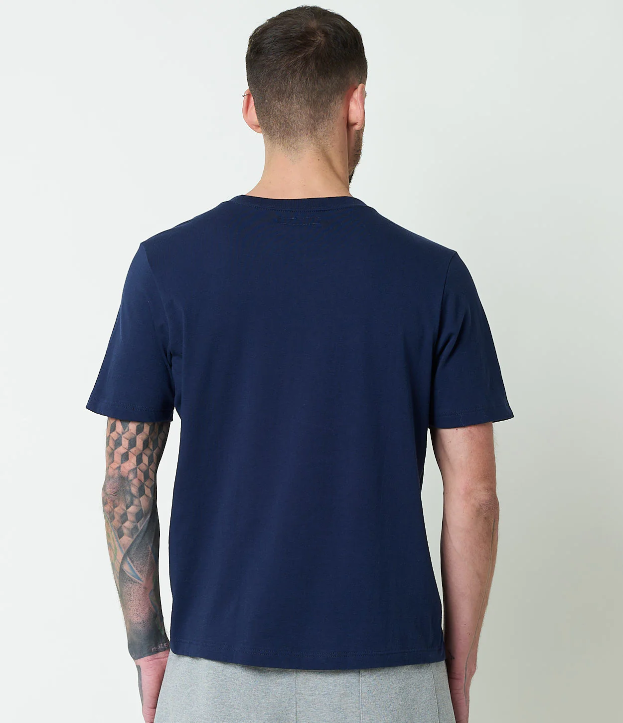 1940s Loopwheeled Relaxed Fit Lightweight T-Shirt - Image 4