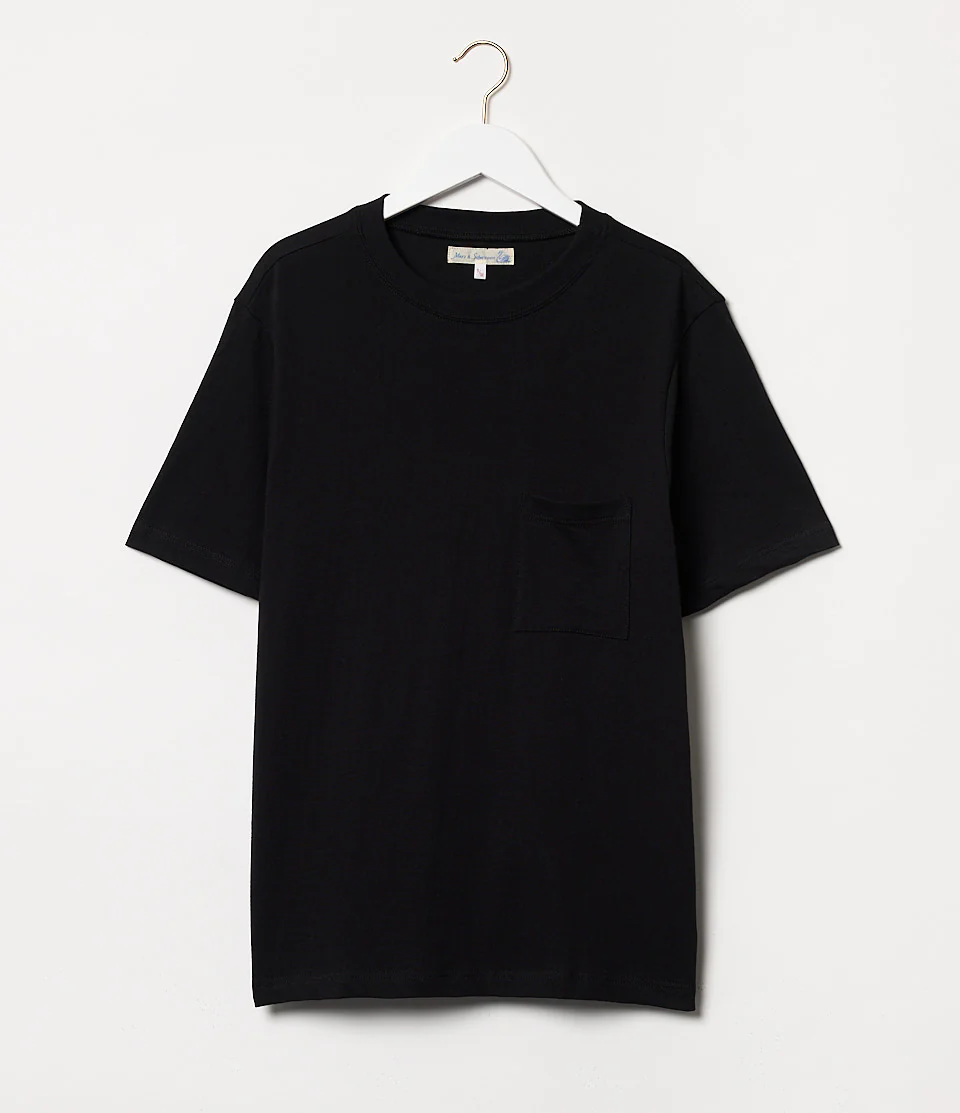 1940sP Loopwheeled Relaxed Fit Lightweight Pocket T-Shirt