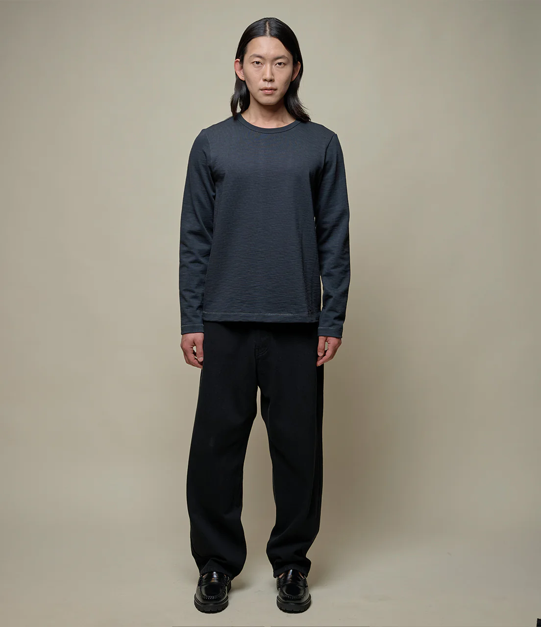 2S18 Loopwheeled Relaxed Fit Heavyweight Longsleeve - Image 4