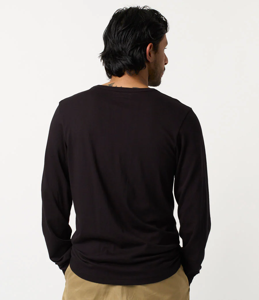1950sLS Loopwheeled Classic Fit Lightweight Longsleeve - Image 4