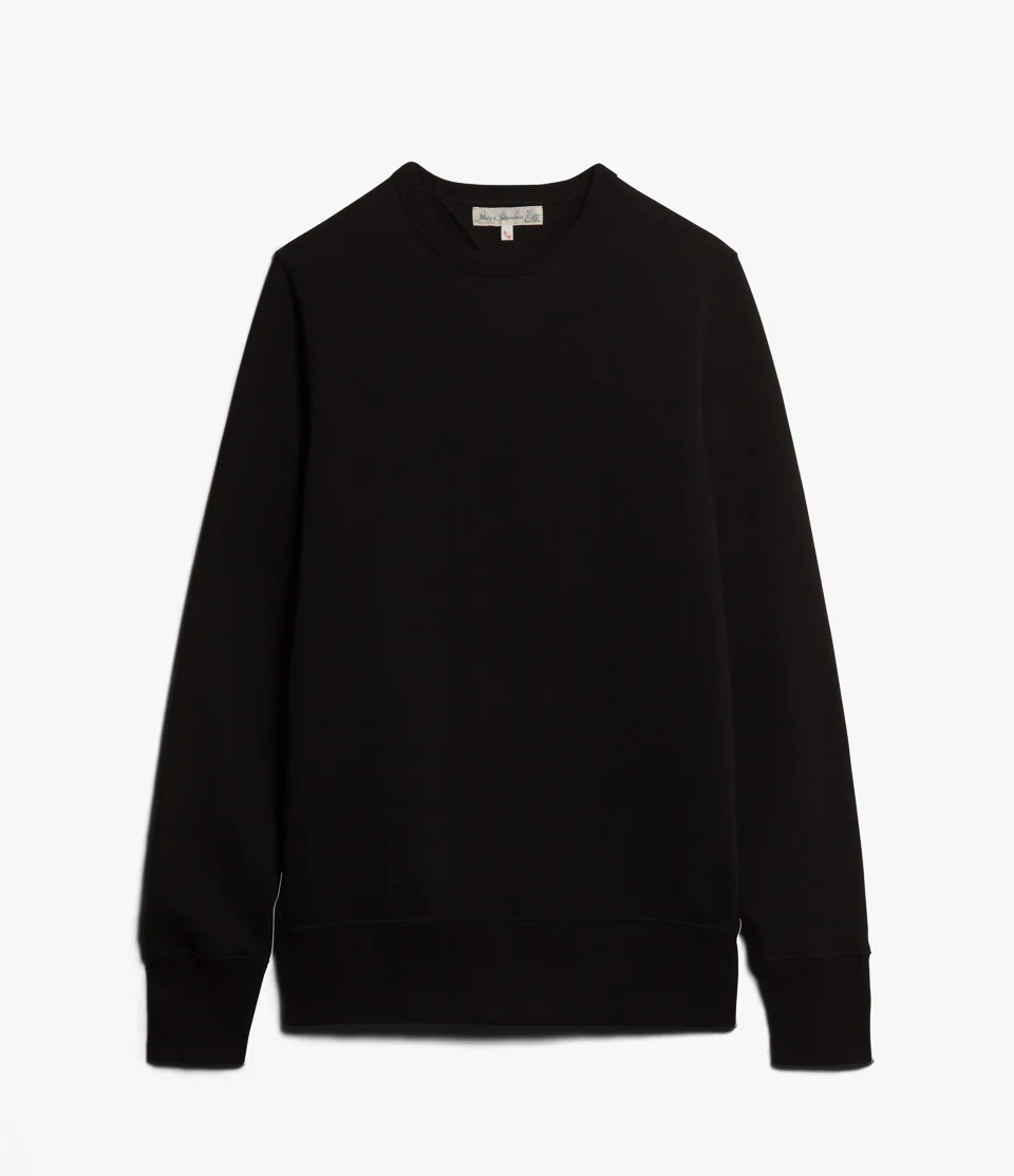 346 Loopwheeled Classic Fit Midweight Sweatshirt - Image 2
