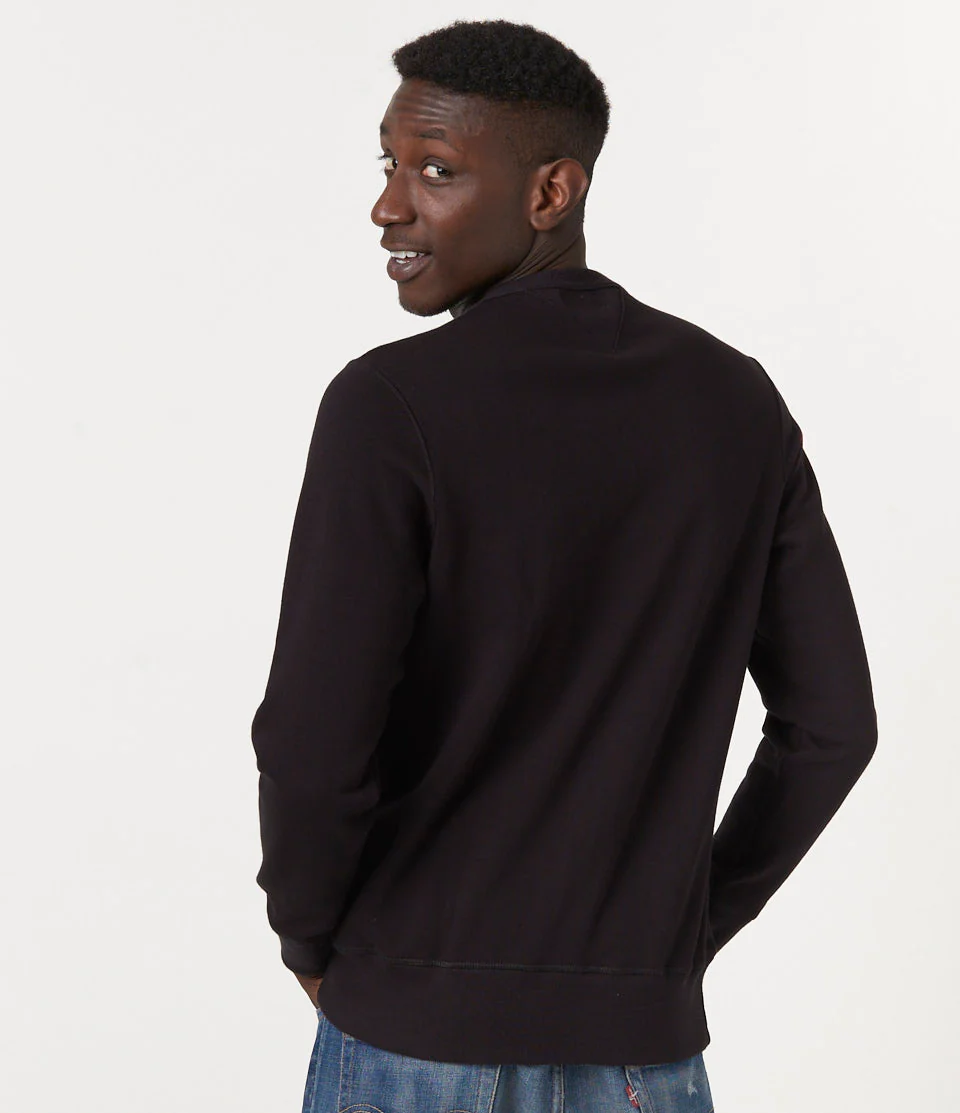 346 Loopwheeled Classic Fit Midweight Sweatshirt - Image 4