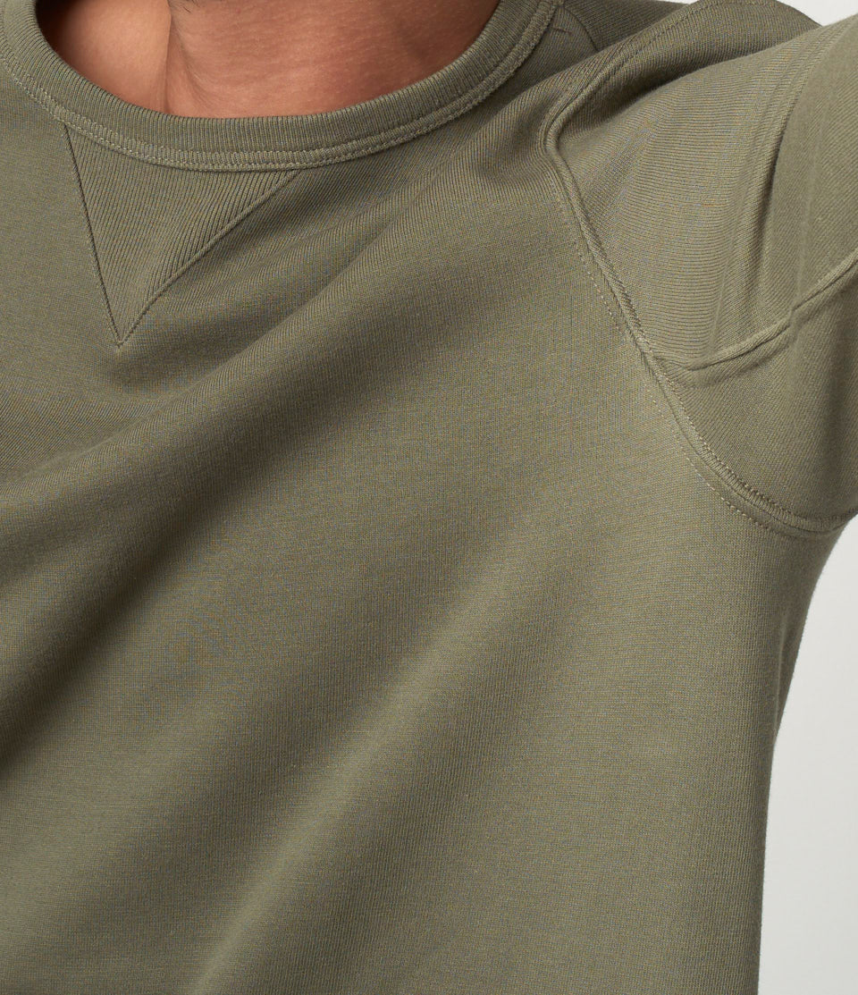346 Loopwheeled Classic Fit Midweight Sweatshirt - Image 3