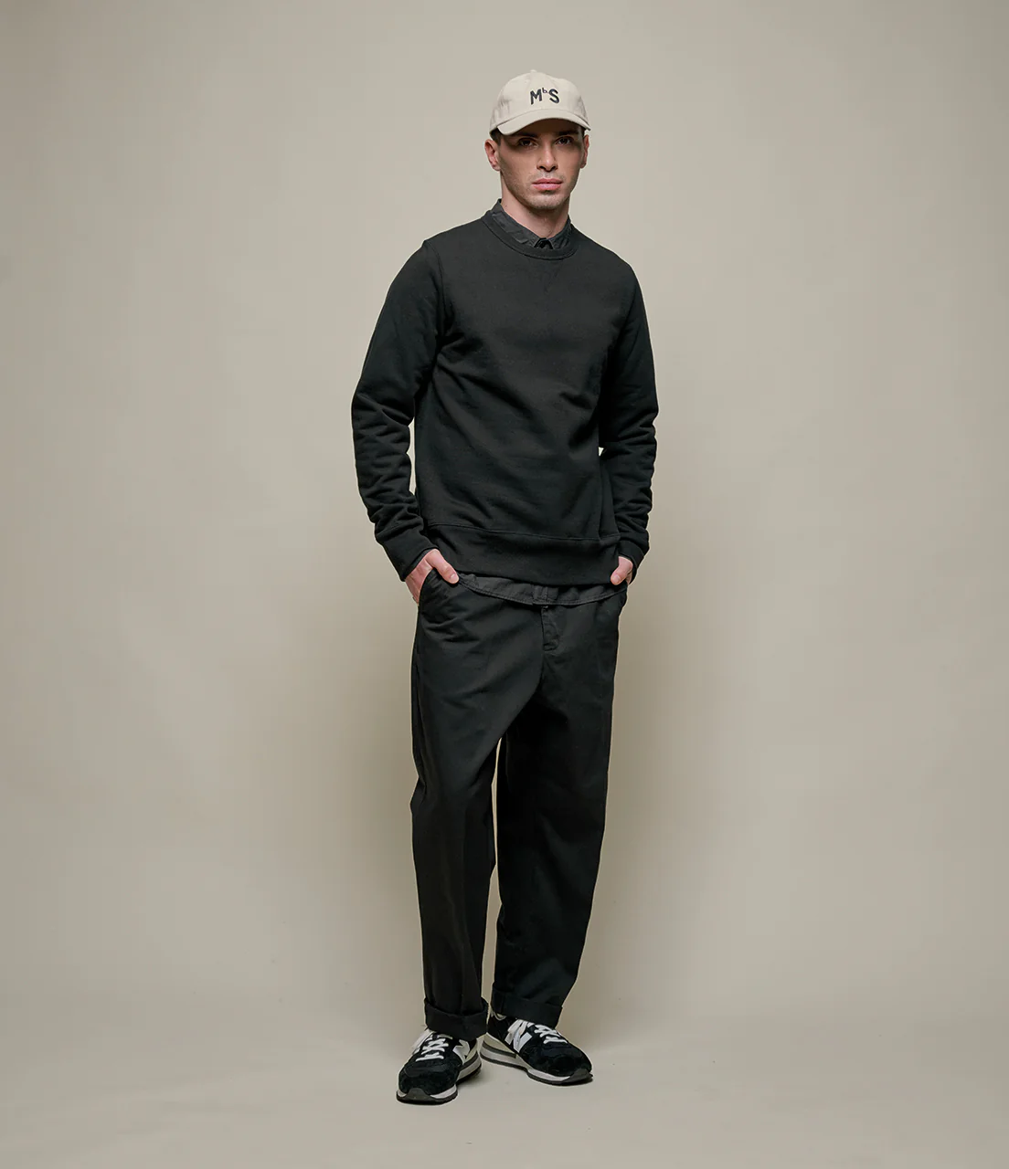 3S48 Loopwheeled Classic Fit Heavyweight Sweatshirt - Image 4