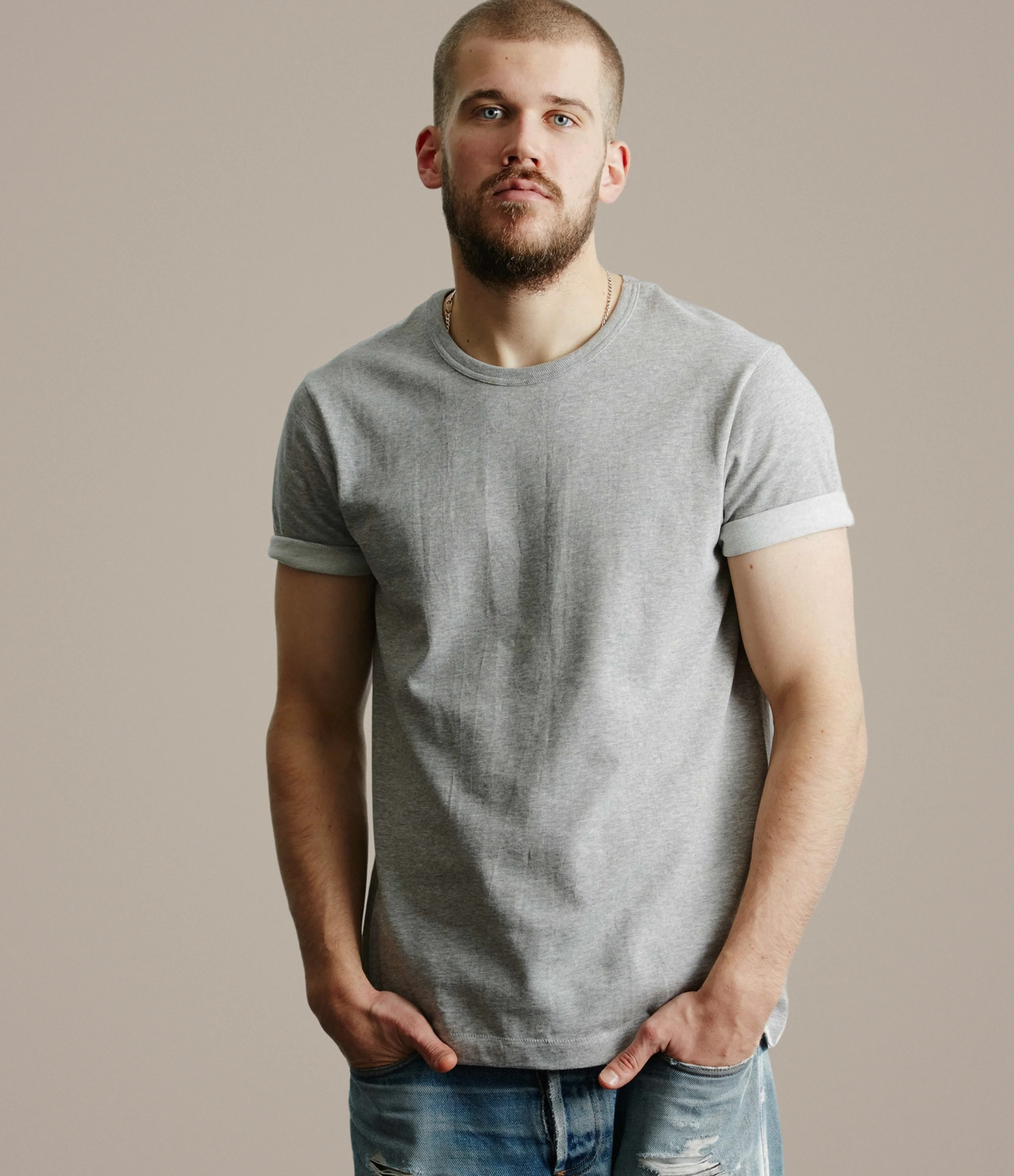 215 Loopwheeled Classic Fit Midweight T-Shirt