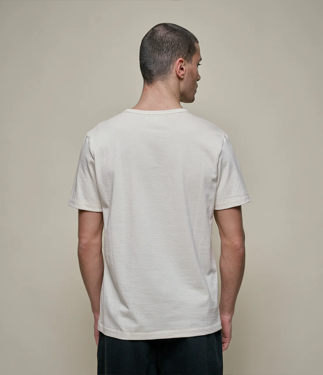 215 Loopwheeled Classic Fit Midweight T-Shirt - Image 3