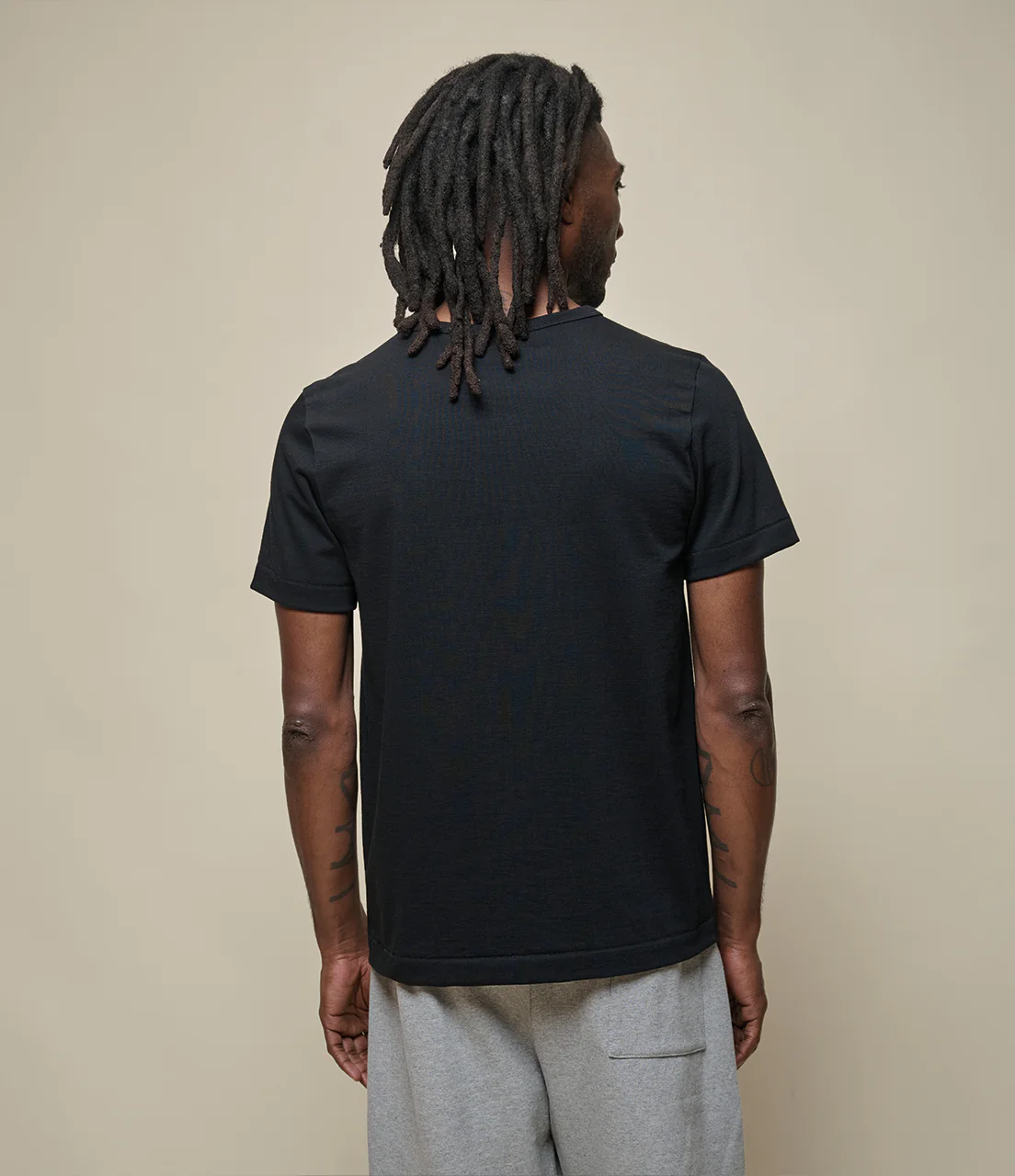 215 Loopwheeled Classic Fit Midweight T-Shirt - Image 3