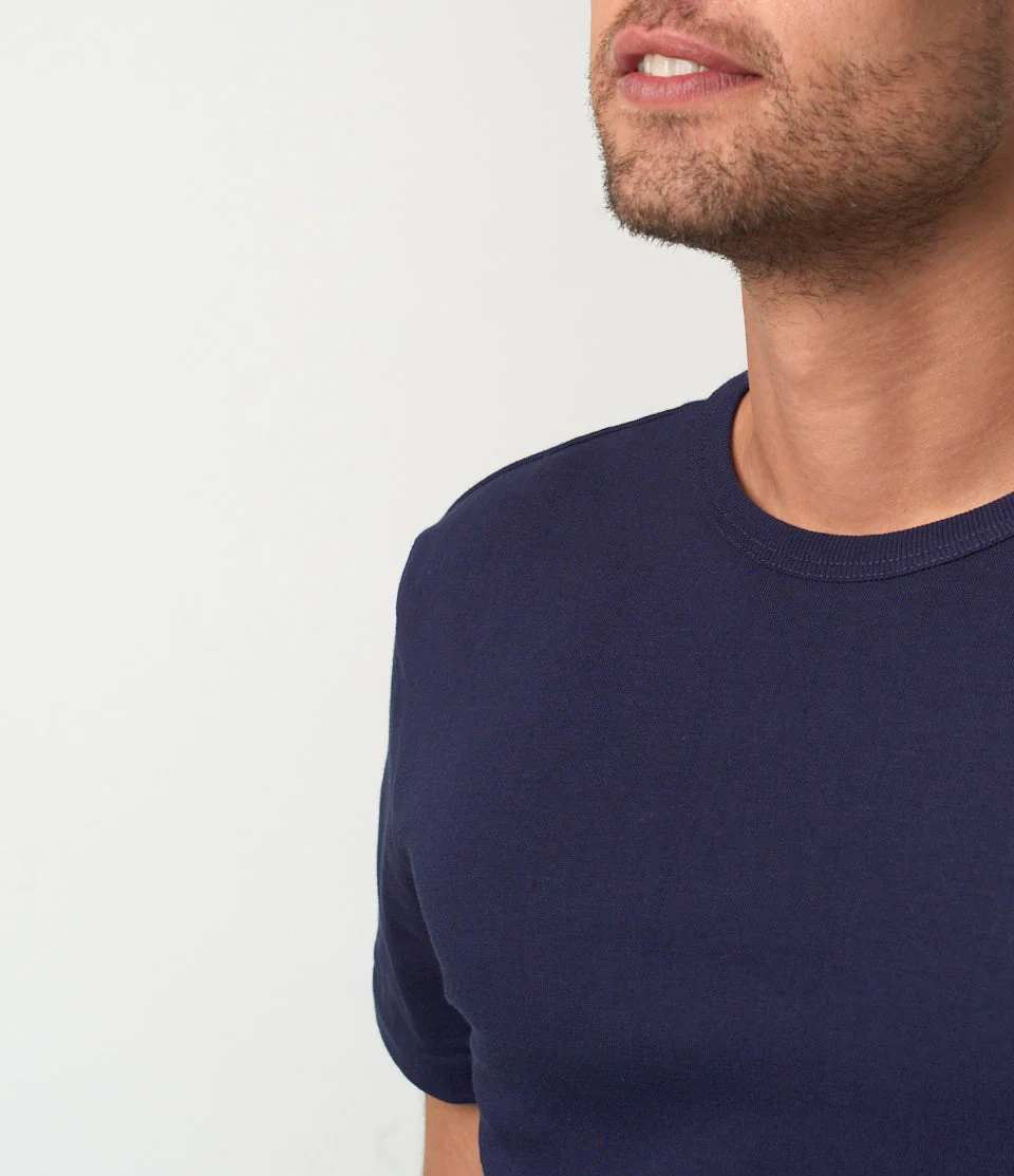 215 Loopwheeled Classic Fit Midweight T-Shirt - Image 3