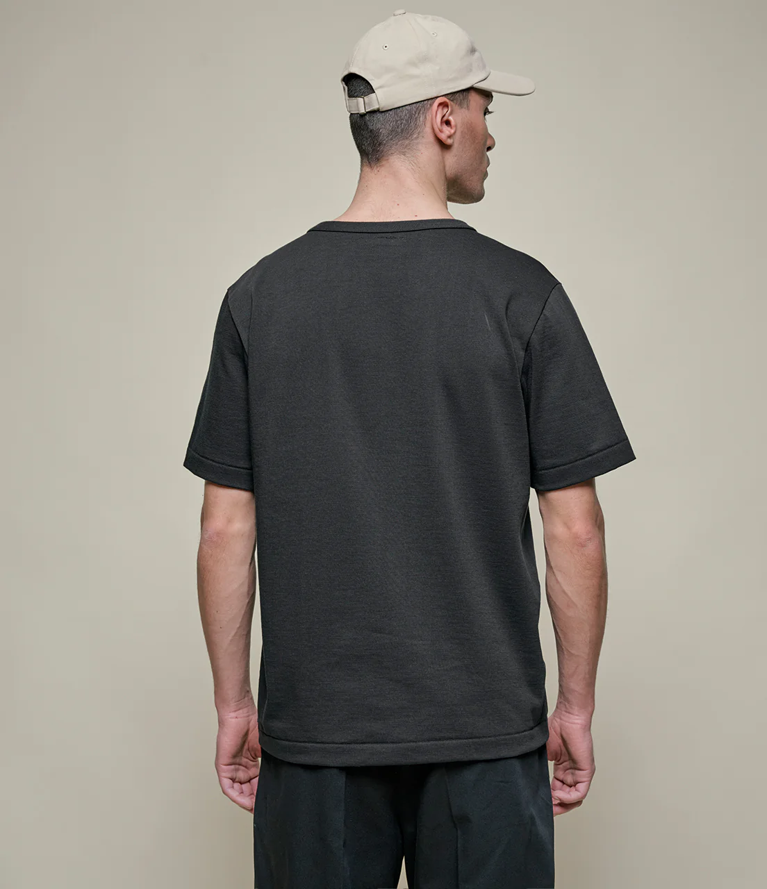 214 Loopwheeled Relaxed Fit Midweight T-Shirt - Image 3