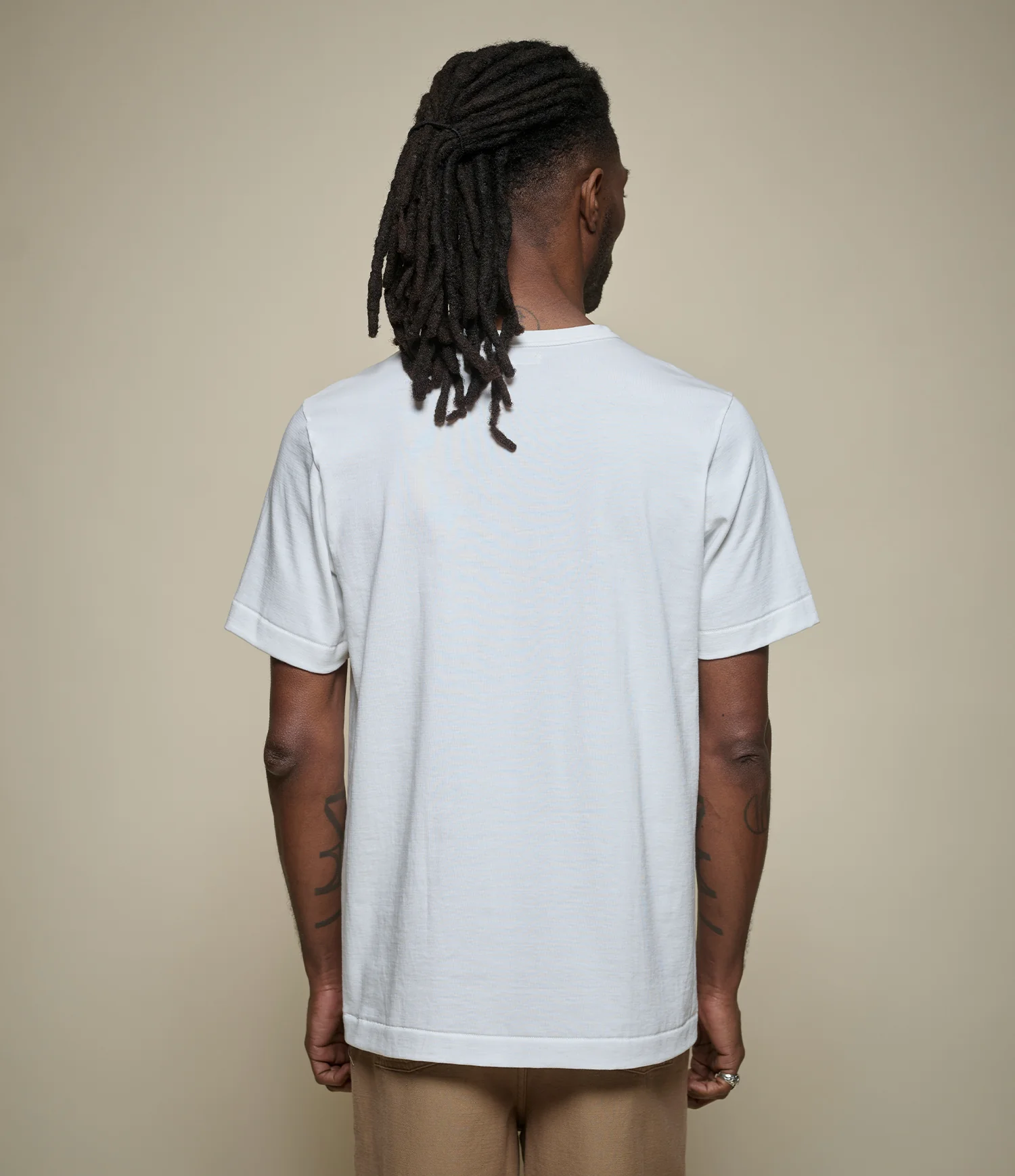 214 Loopwheeled Relaxed Fit Midweight T-Shirt - Image 3