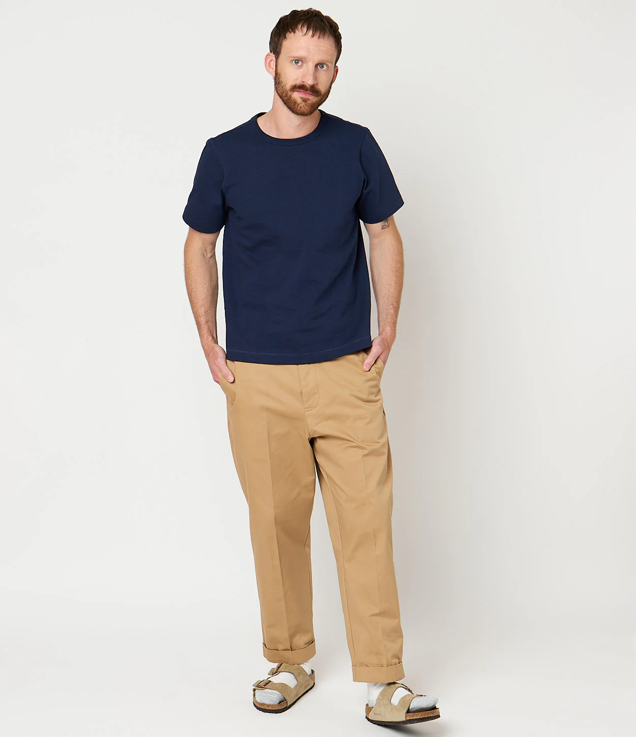 2S14 Loopwheeled Relaxed Fit Heavyweight T-Shirt - Image 3