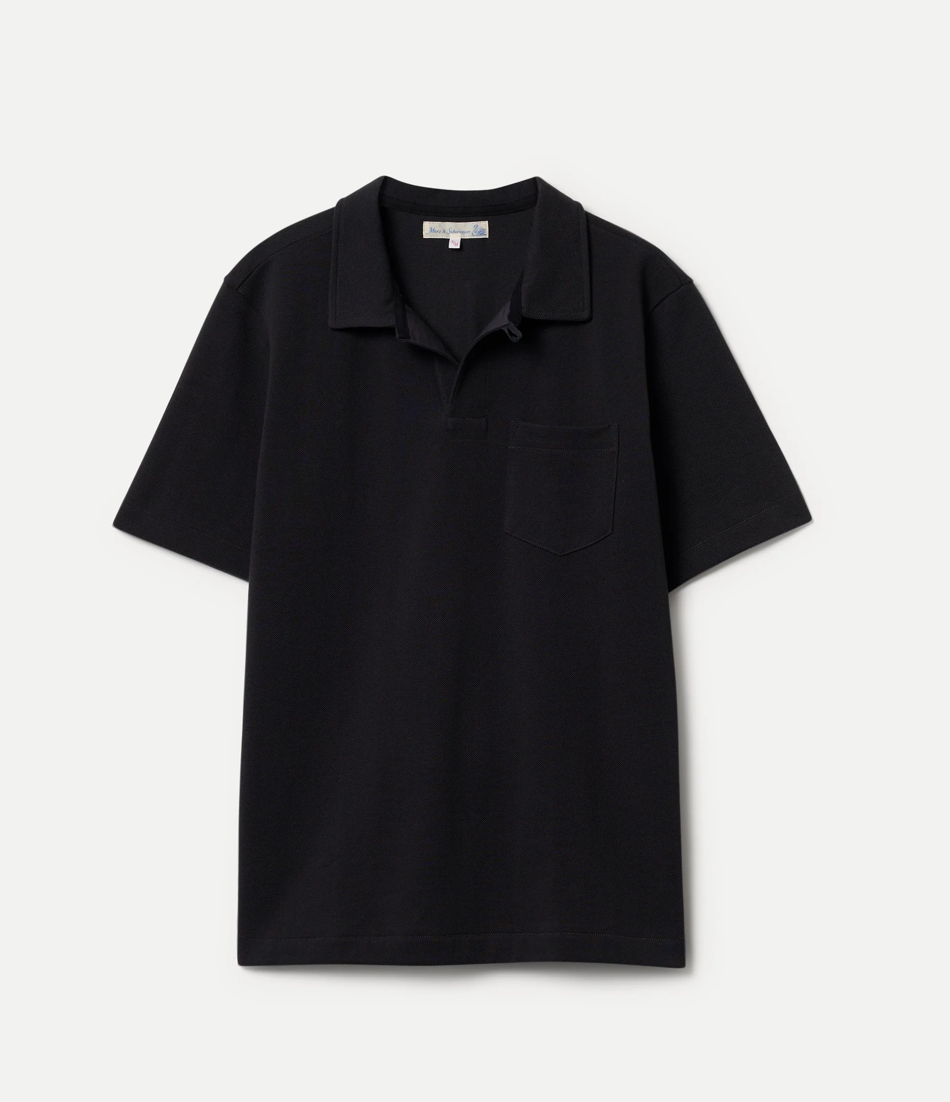 2PKPL Loopwheeled Relaxed Fit Pikée Short Sleeve Polo Shirt - Image 2