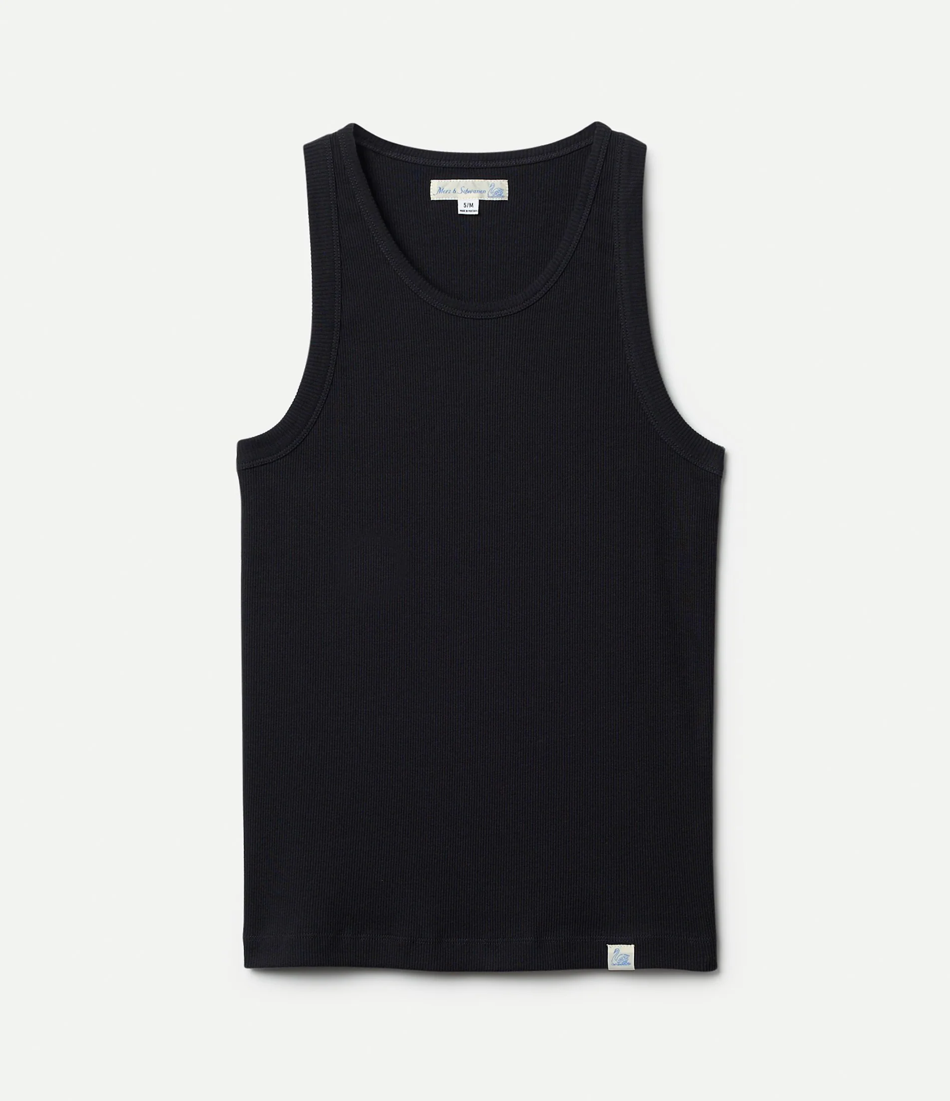 Iconic Ribbed Cotton Tank Top - Image 2