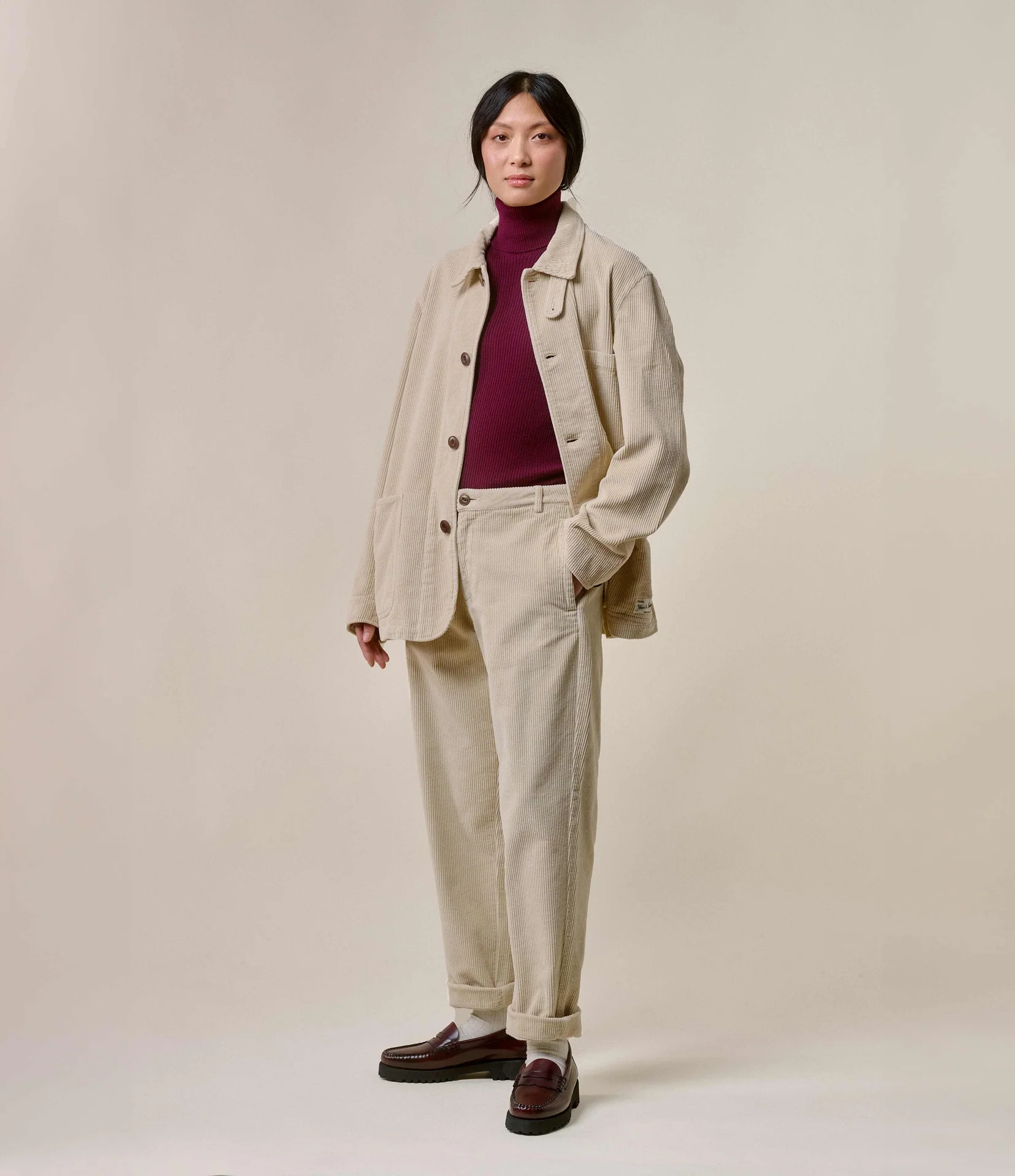 Worker’s Bold Cotton Corduroy Jacket - Image 6