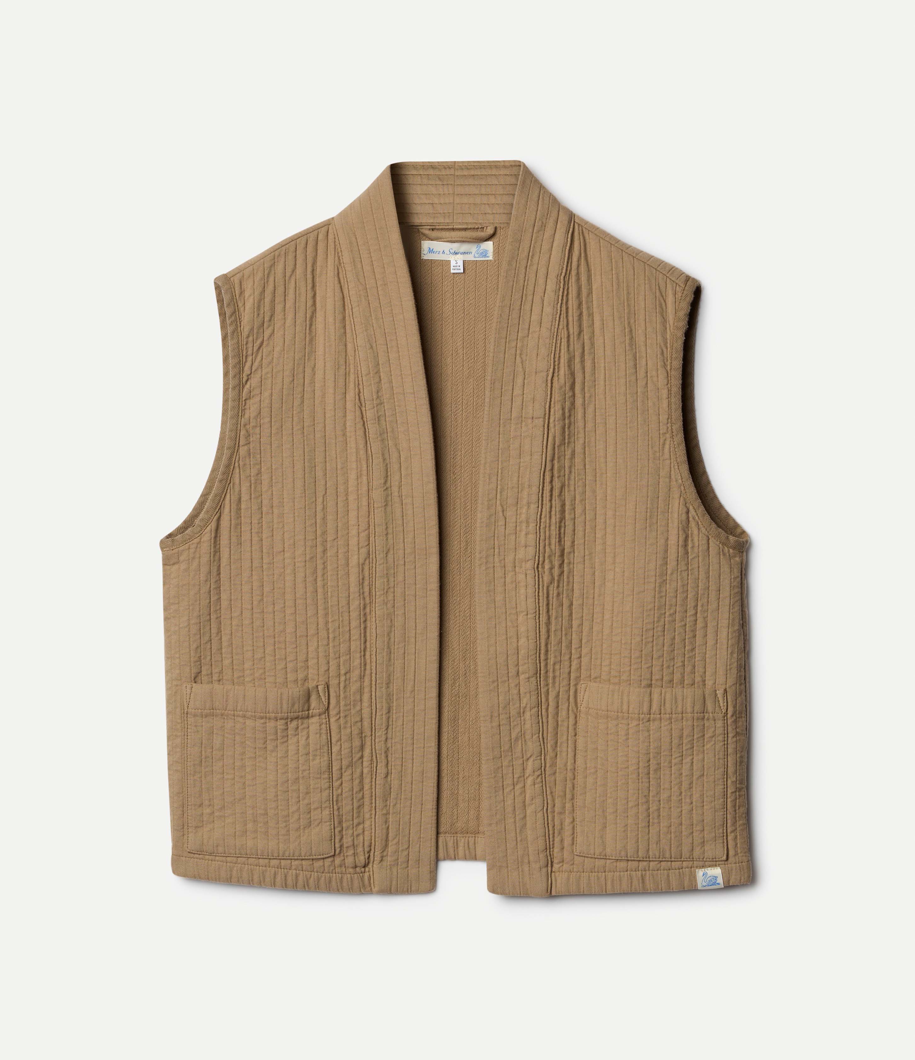 Padded Cotton Women's Vest - Image 2