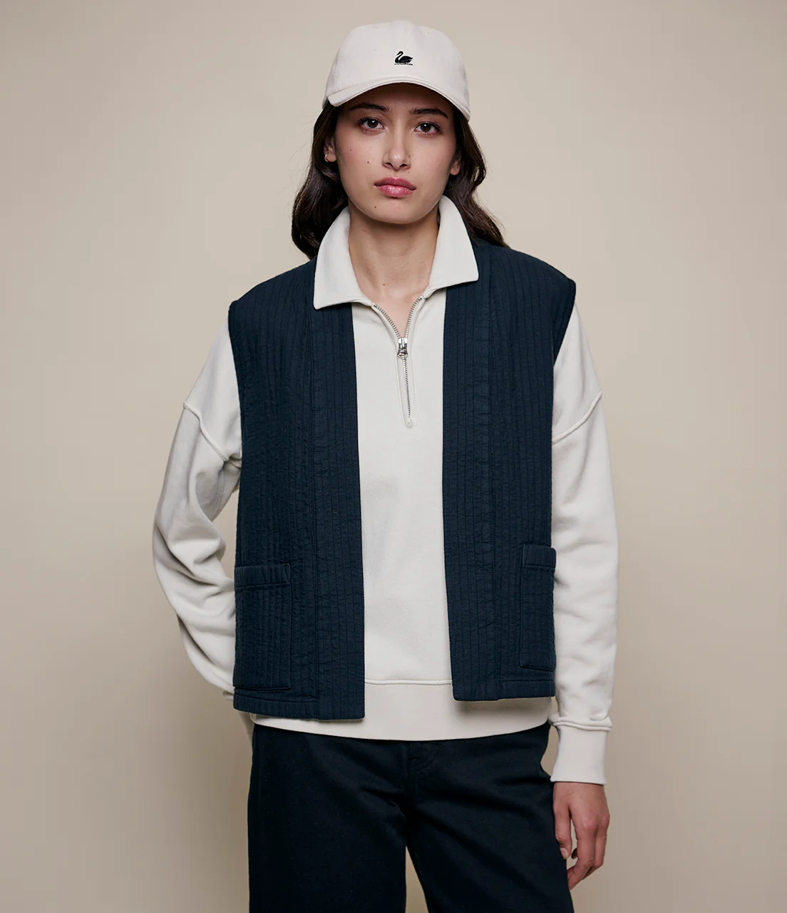 Padded Cotton Women's Vest