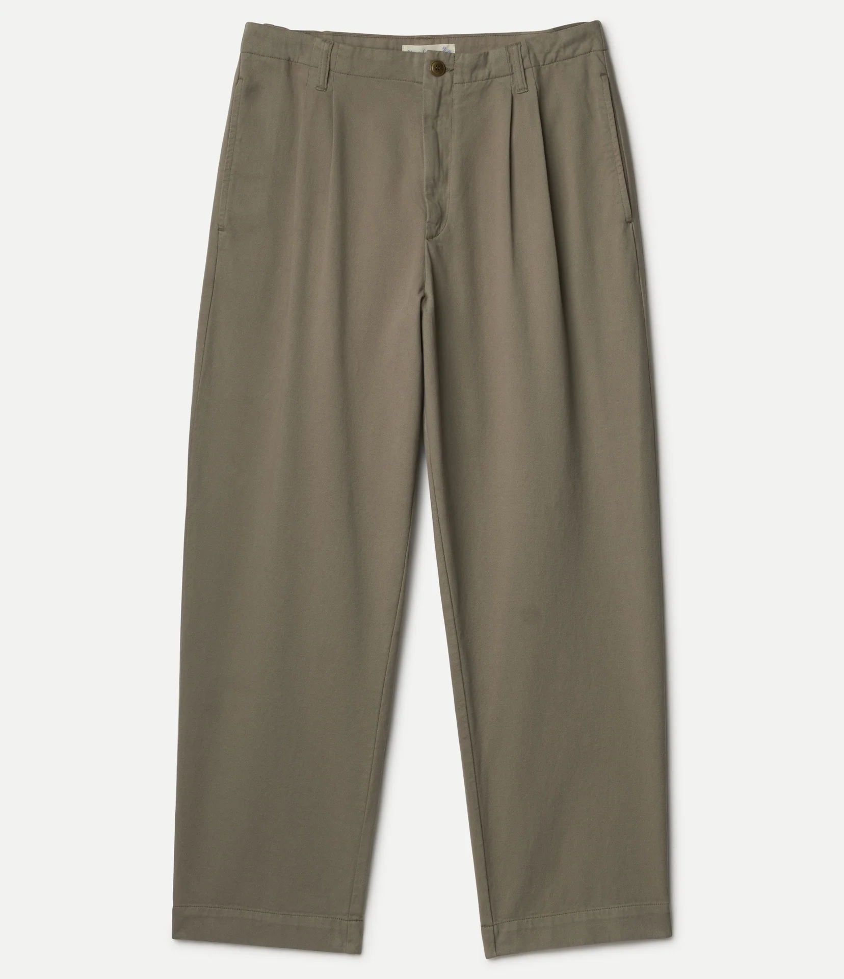 Pleated Twill Pants - Image 2