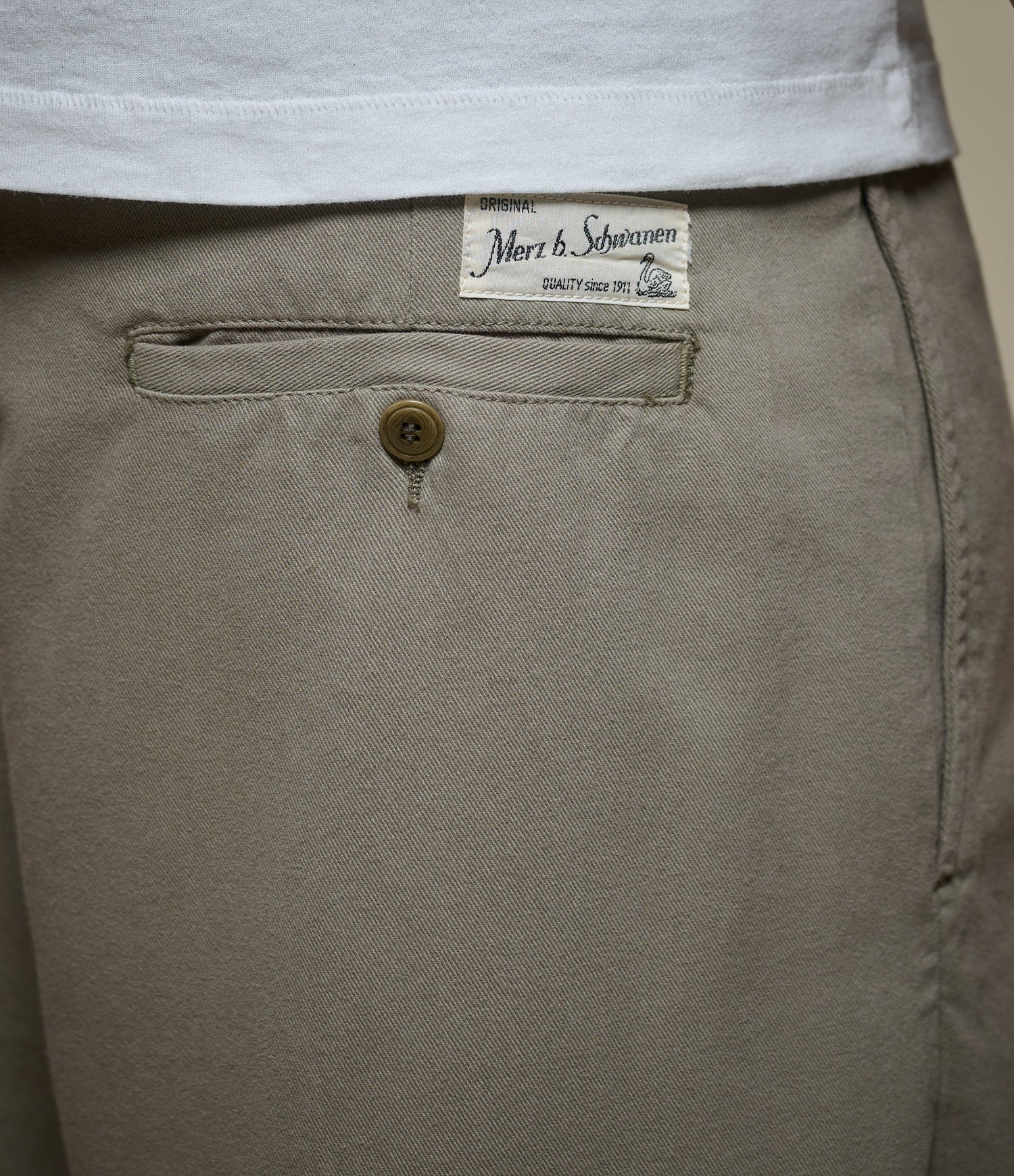 Pleated Twill Pants - Image 4