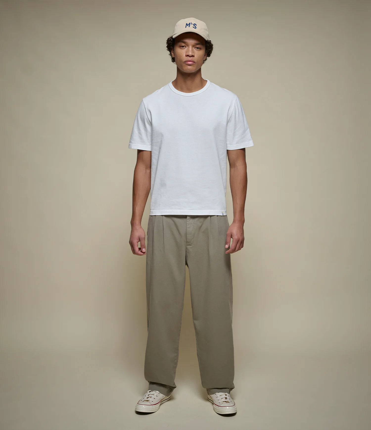 Pleated Twill Pants - Image 5