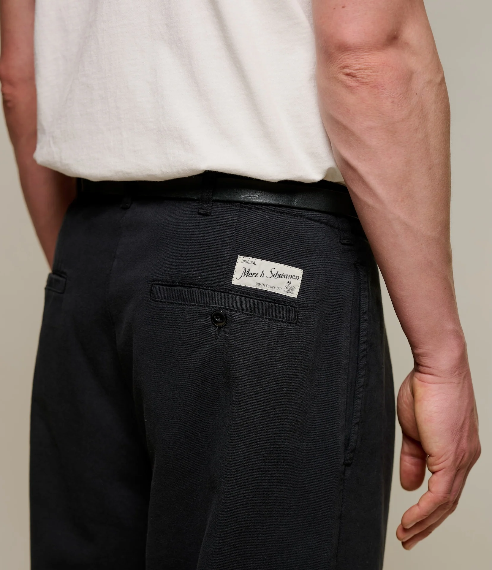 Pleated Twill Pants - Image 4