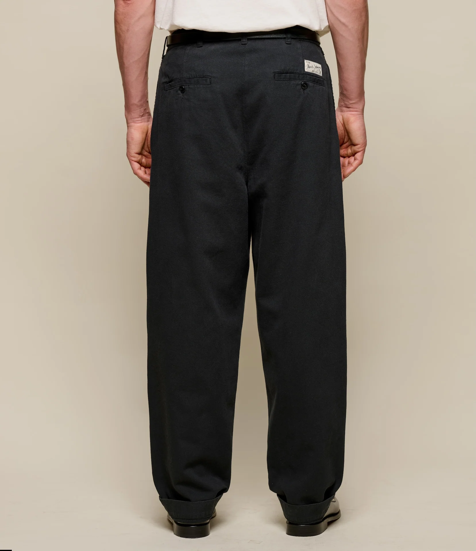 Pleated Twill Pants - Image 5