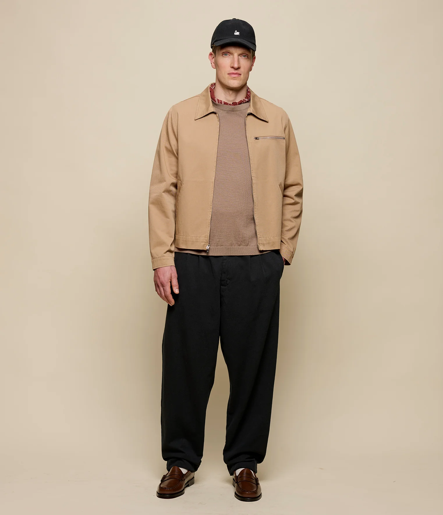 Pleated Twill Pants - Image 7
