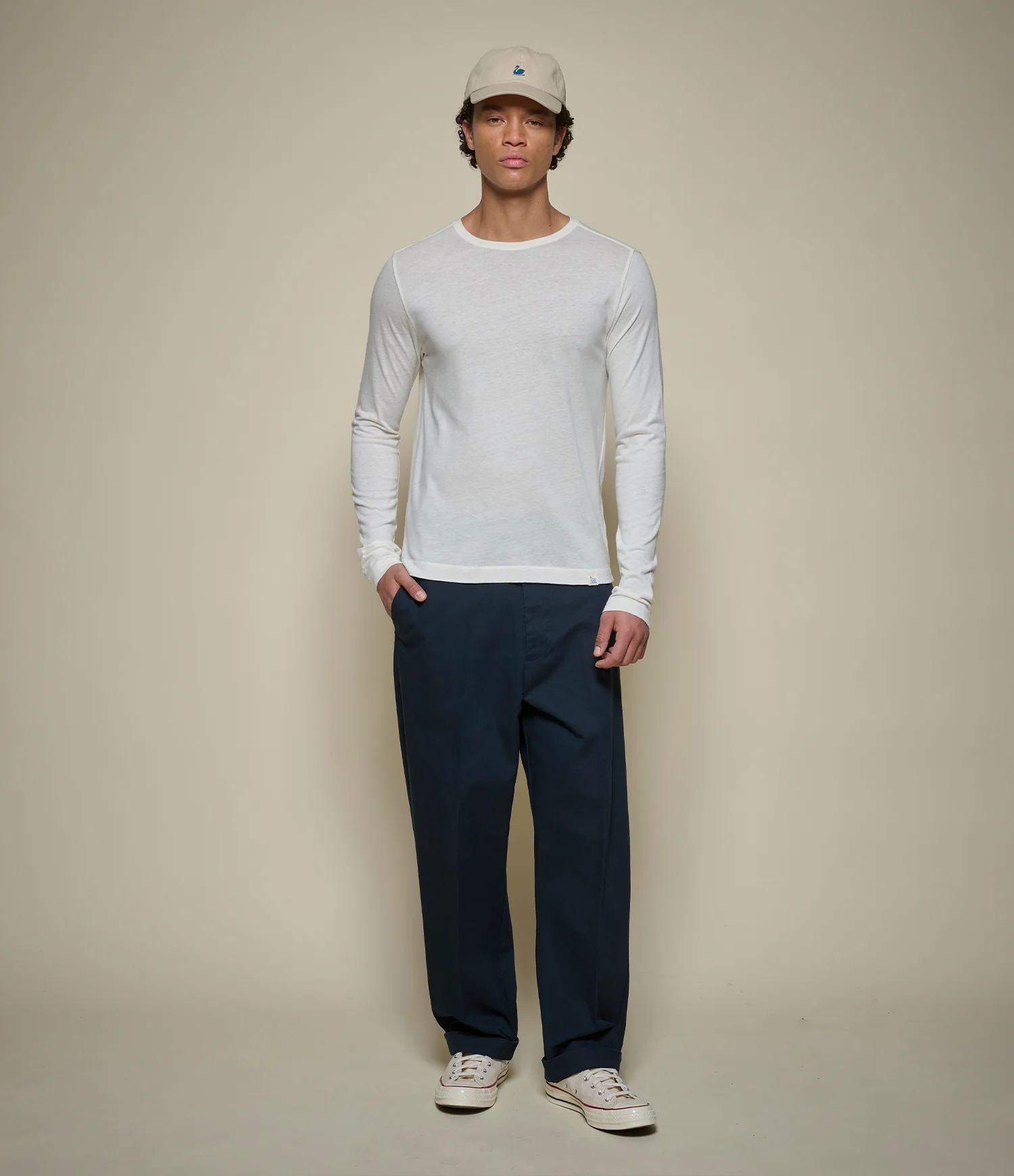 Premium Cotton-Cashmere Longsleeve - Image 4