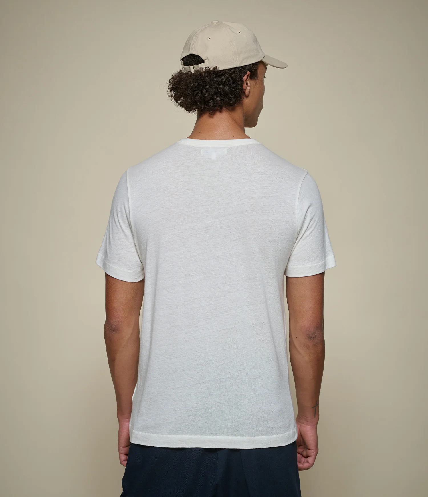 Premium Cotton-Cashmere T-Shirt - Image 3