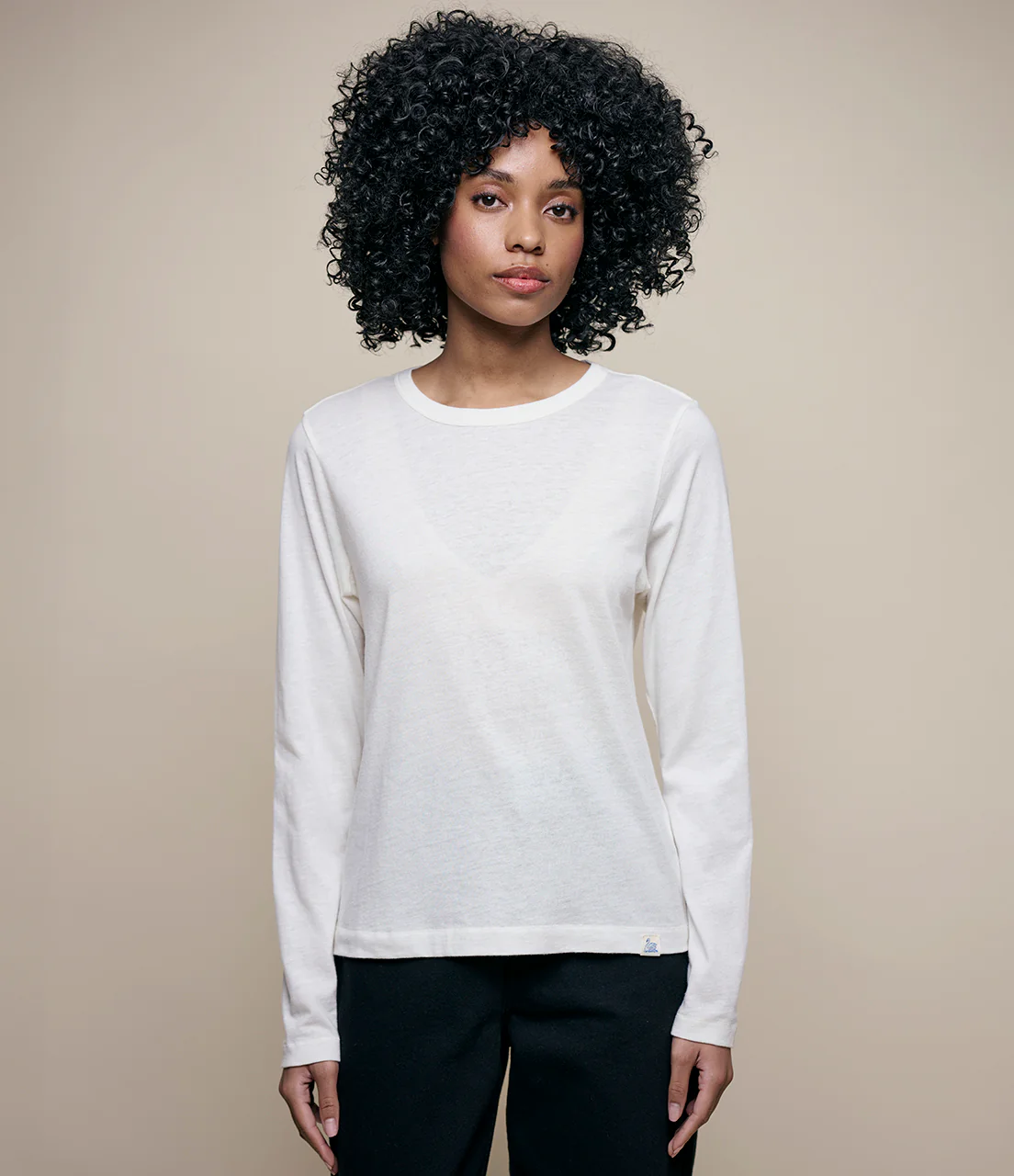 Premium Cotton-Cashmere Women’s Longsleeve