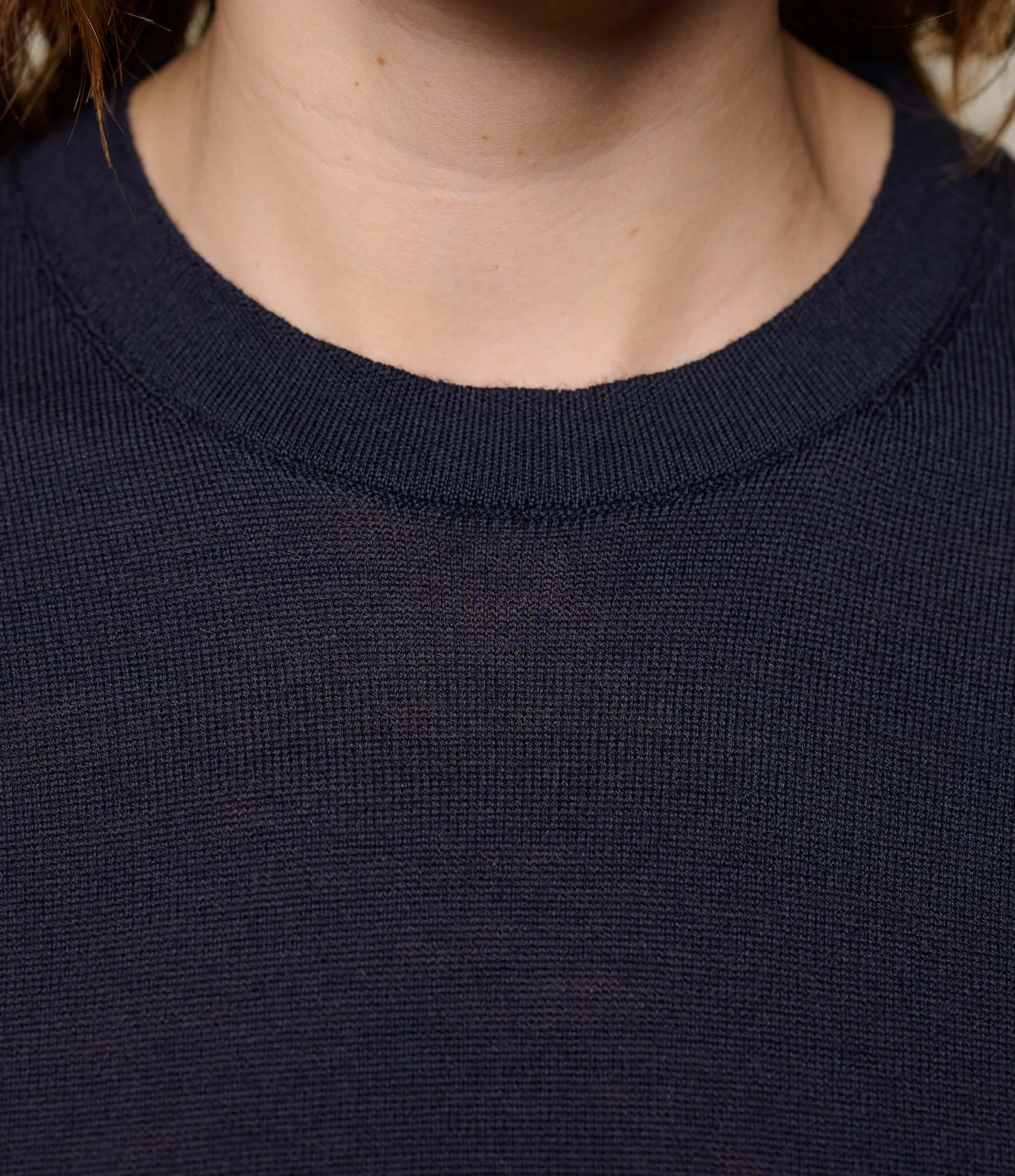 Refined Merino Wool Short Sleeve Women's T-Shirt - Image 3